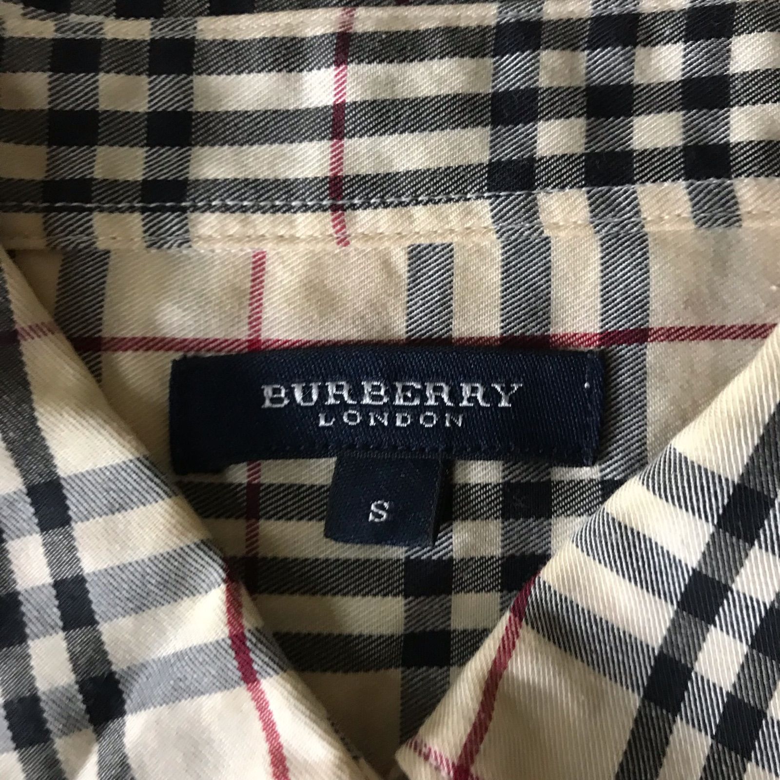 BURBERRY LONDON ノバチェックシャツ レディース S 3391202604020007