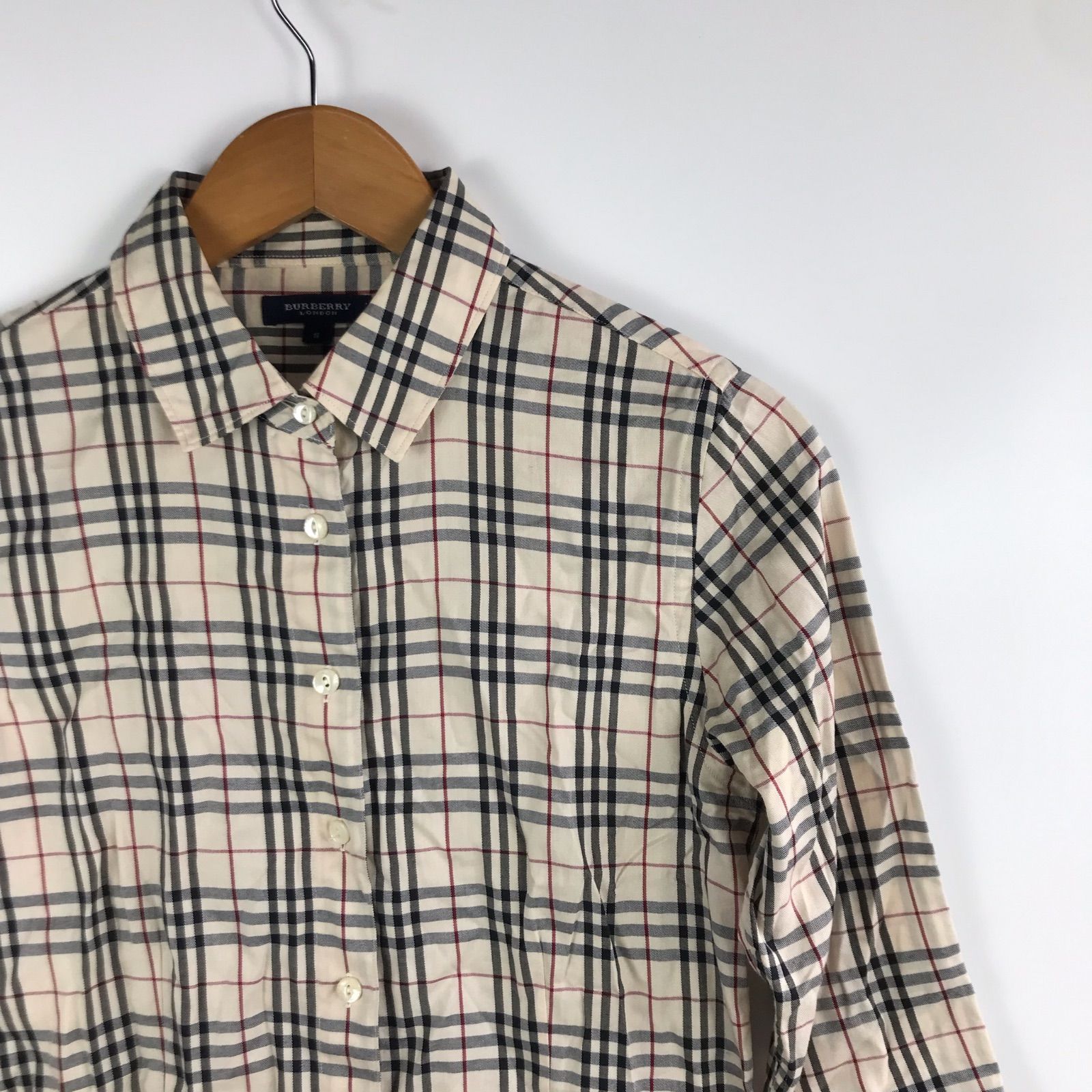 BURBERRY LONDON ノバチェックシャツ レディース S 3391202604020007