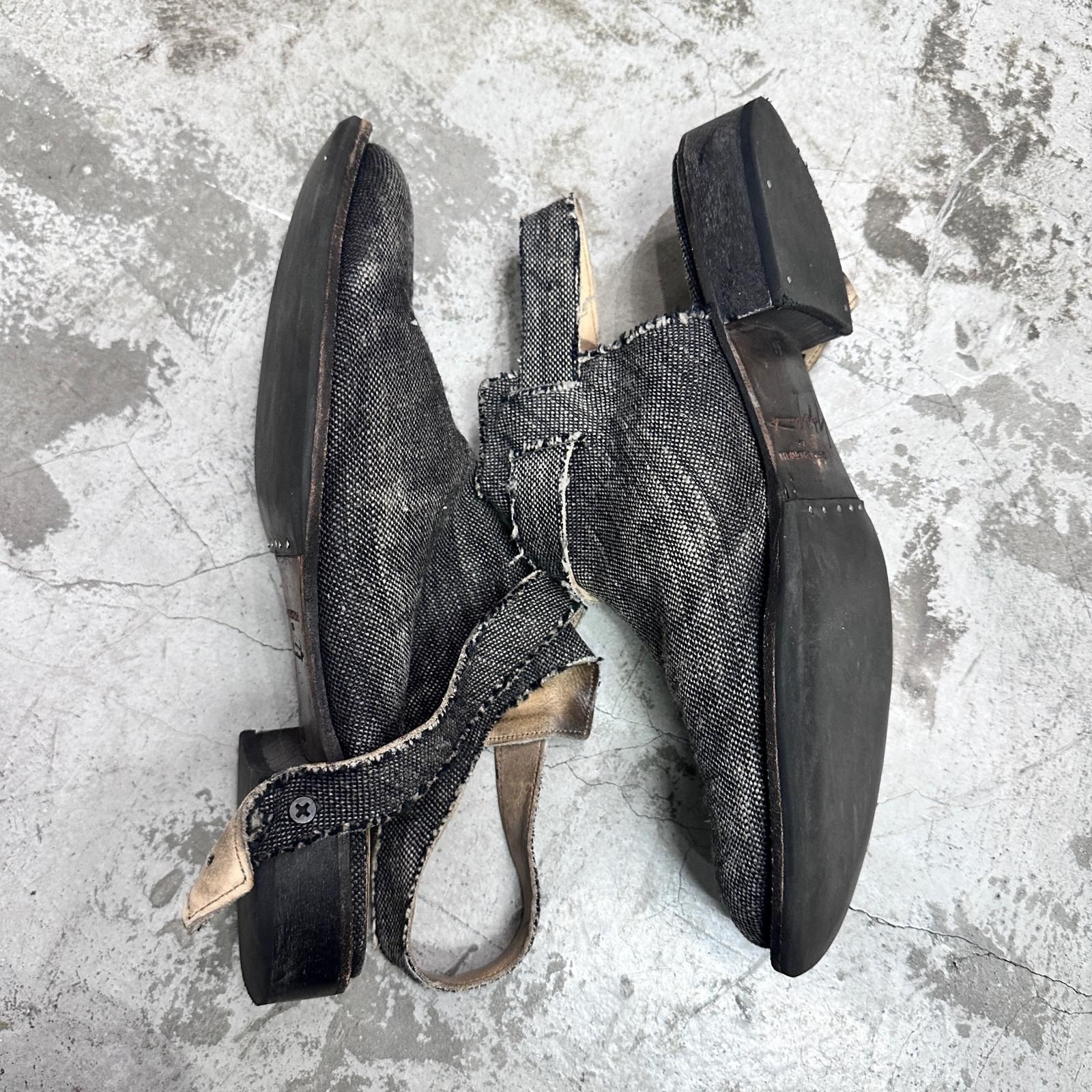 Yohji Yamamoto × cherevichkiotvichki バックストラップシューズ サボ 