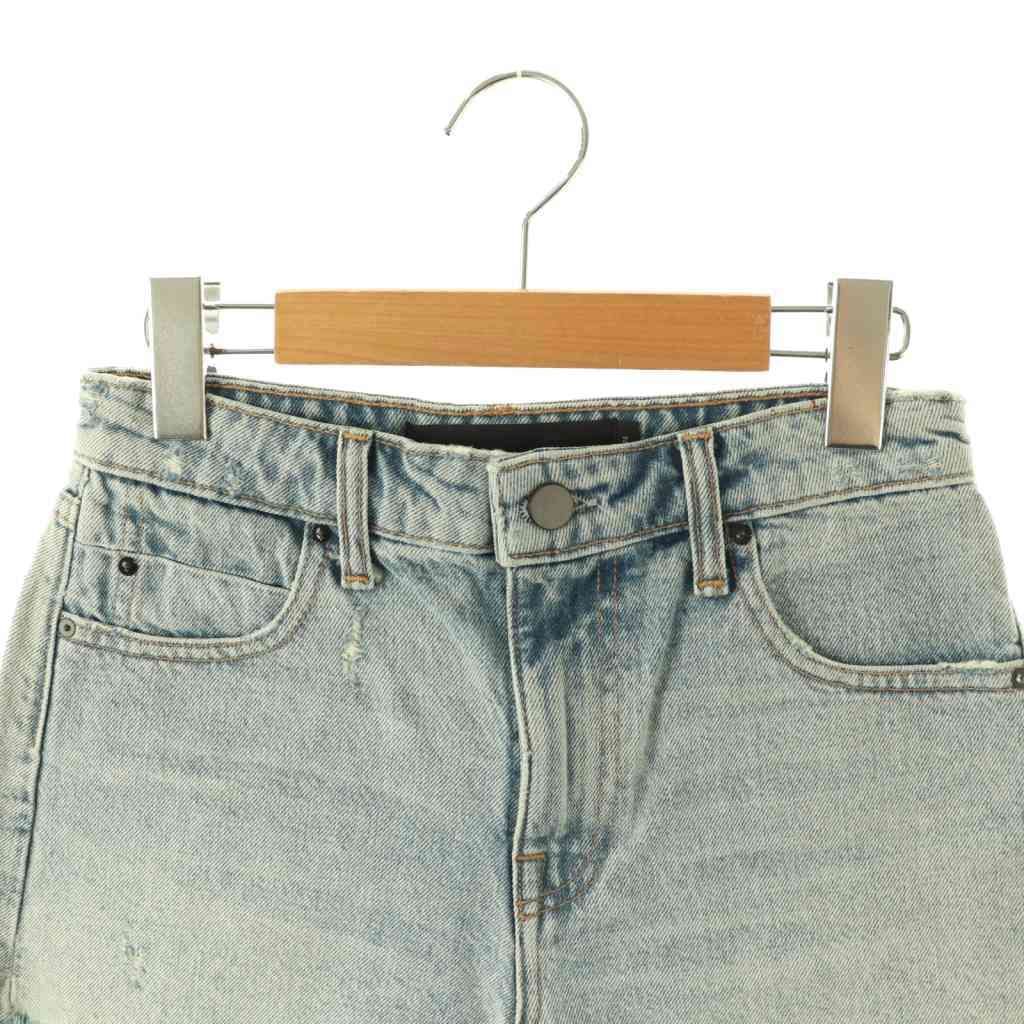 アレキサンダーワン ALEXANDER WANG カットオフ デニム ショートパンツ