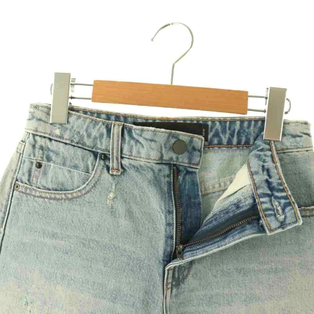 アレキサンダーワン ALEXANDER WANG カットオフ デニム ショートパンツ