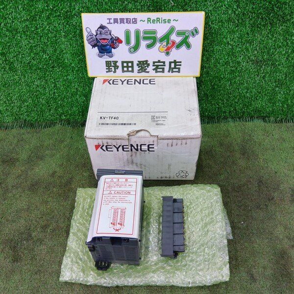 KEYENCE キーエンス KV-TF40 PID温度調節ユニット【野田愛宕店】【店頭取引限定】【未使用】 未使用】KEYENCE キーエンス KV-TF40 PID温度調節ユニット【野田愛宕店