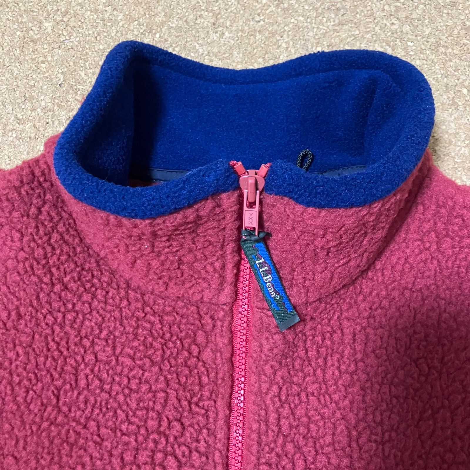 L.L.Bean ハーフジップボアフリース プルオーバー Lサイズ 杉咲花 冬の 