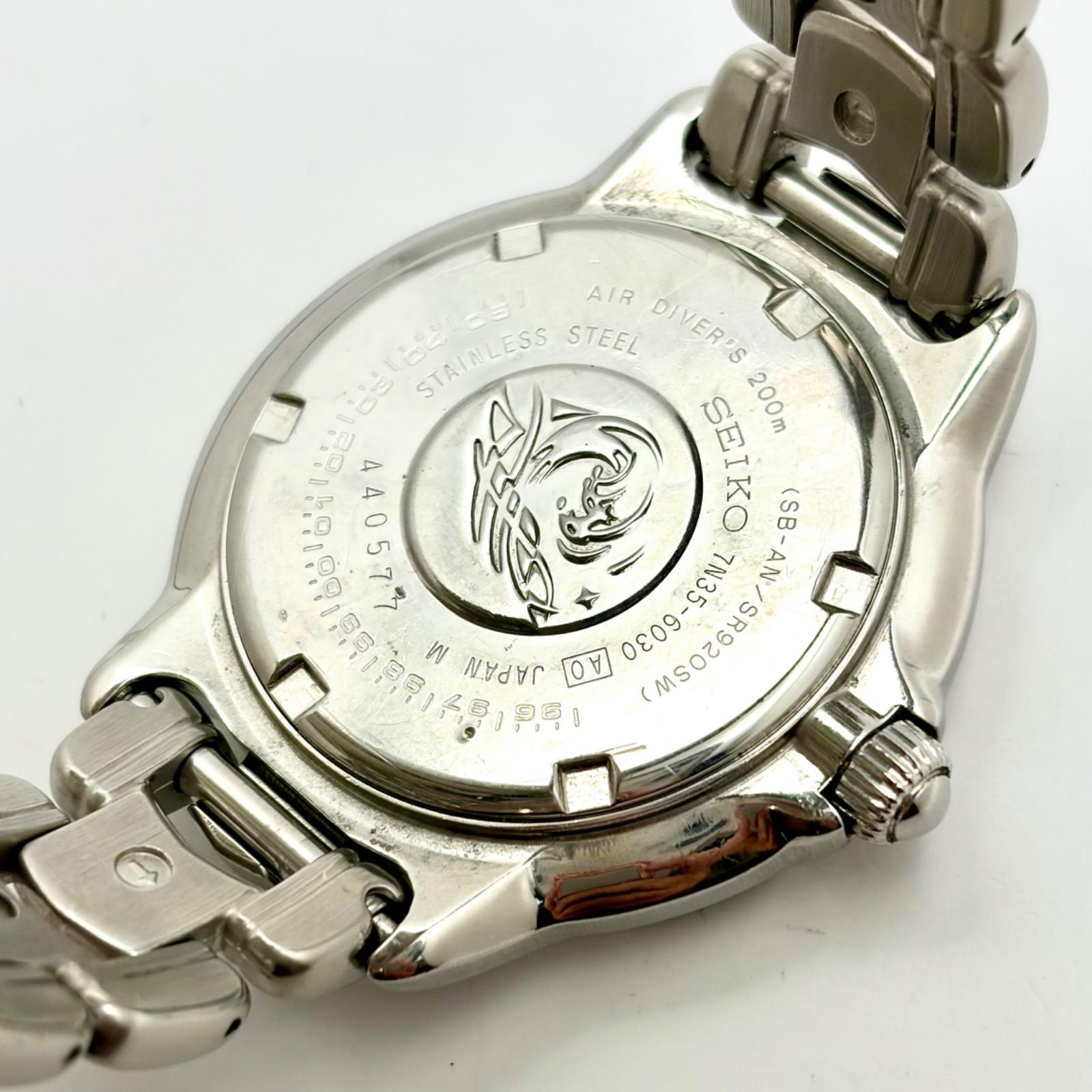 新品電池】SEIKO セイコー SCUBA スキューバ ダイバー 200M メンズ 