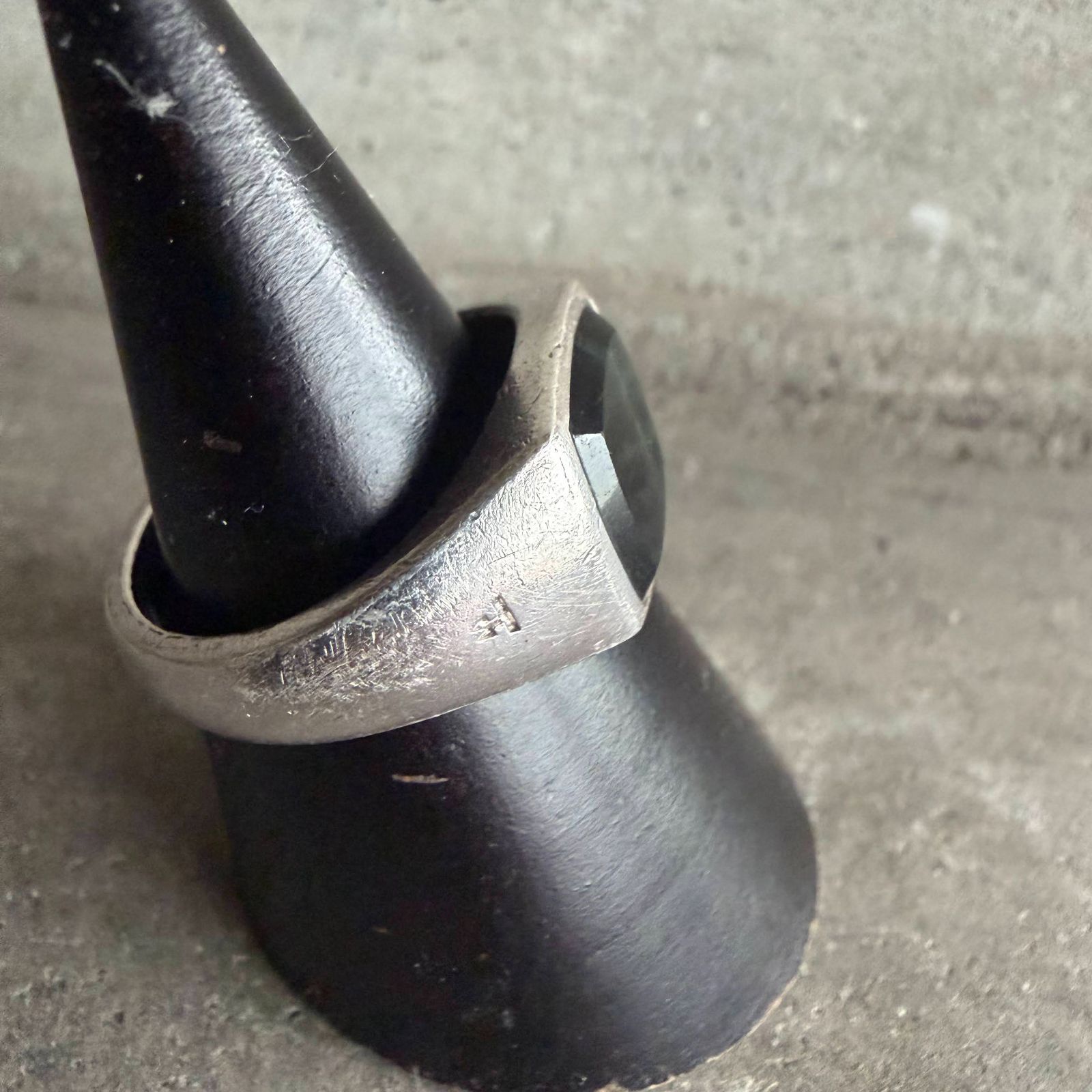 TOM WOOD トム ウッド クッション リング オニキス CUSHION RING