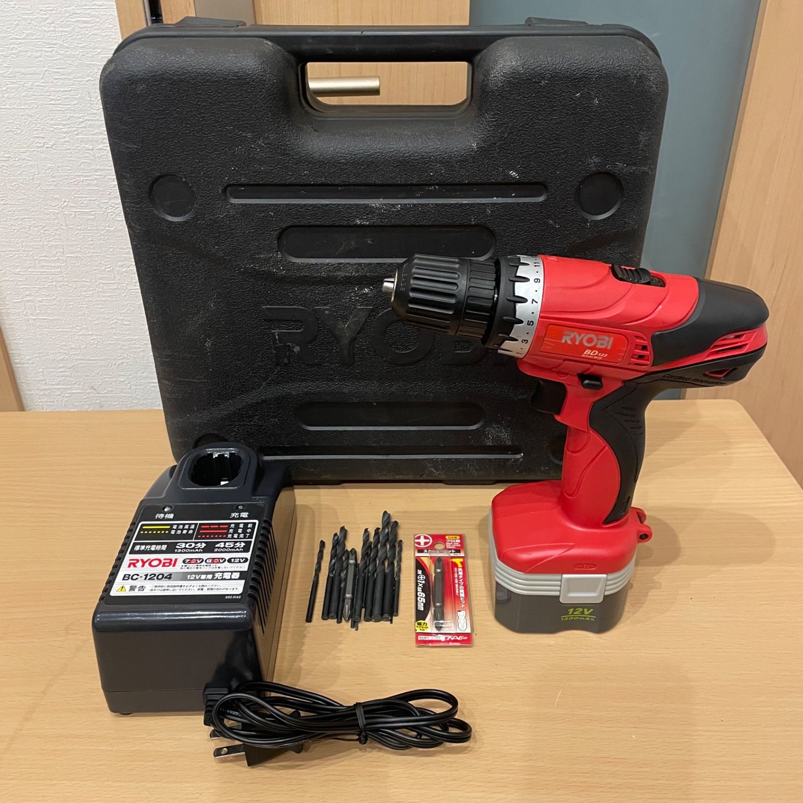 RYOBI リョービ BD-122 充電式ドライバドリル ドリルドライバー 電動 