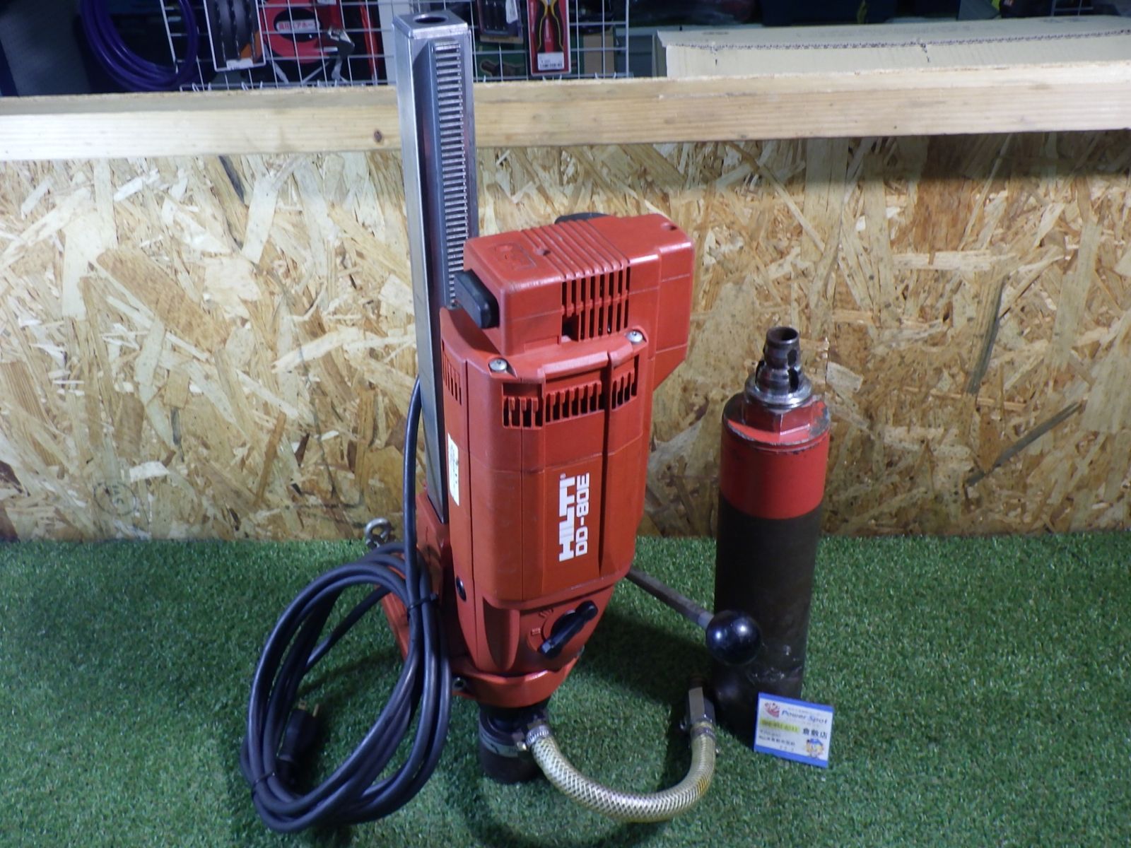 HILTI ヒルティ ダイヤモンドコアドリル DD-80E ビット凹みあり スタンドボルト固い箇所あり 使用感あり 中古品