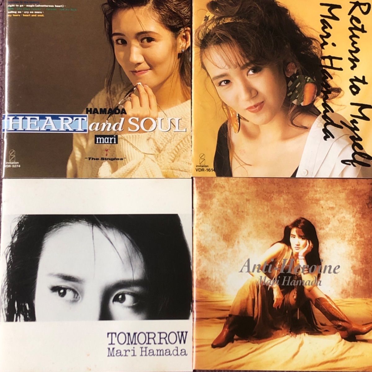 浜田麻里アルバム3点🪙9th'アルバム『Heart and Soul“The Singles