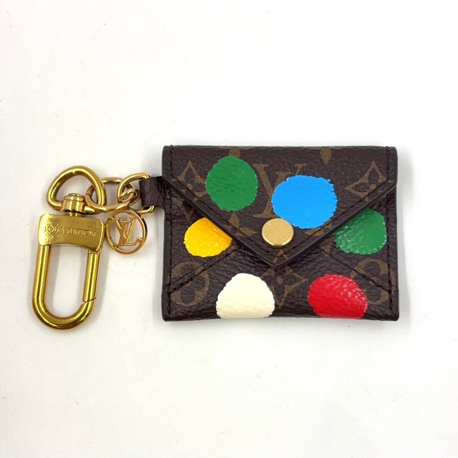 LOUIS VUITTON LV×YK ポルト クレ キリガミ モノグラム PVC ブラウン 