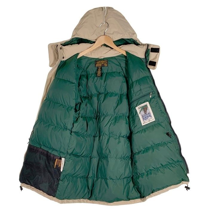 Eddie Bauer エディーバウアー 中綿 ダウンジャケット ナチュラル F607 Size M Eddie Bauer エディーバウアー 中綿 ダウンジャケット ナチュラル F607