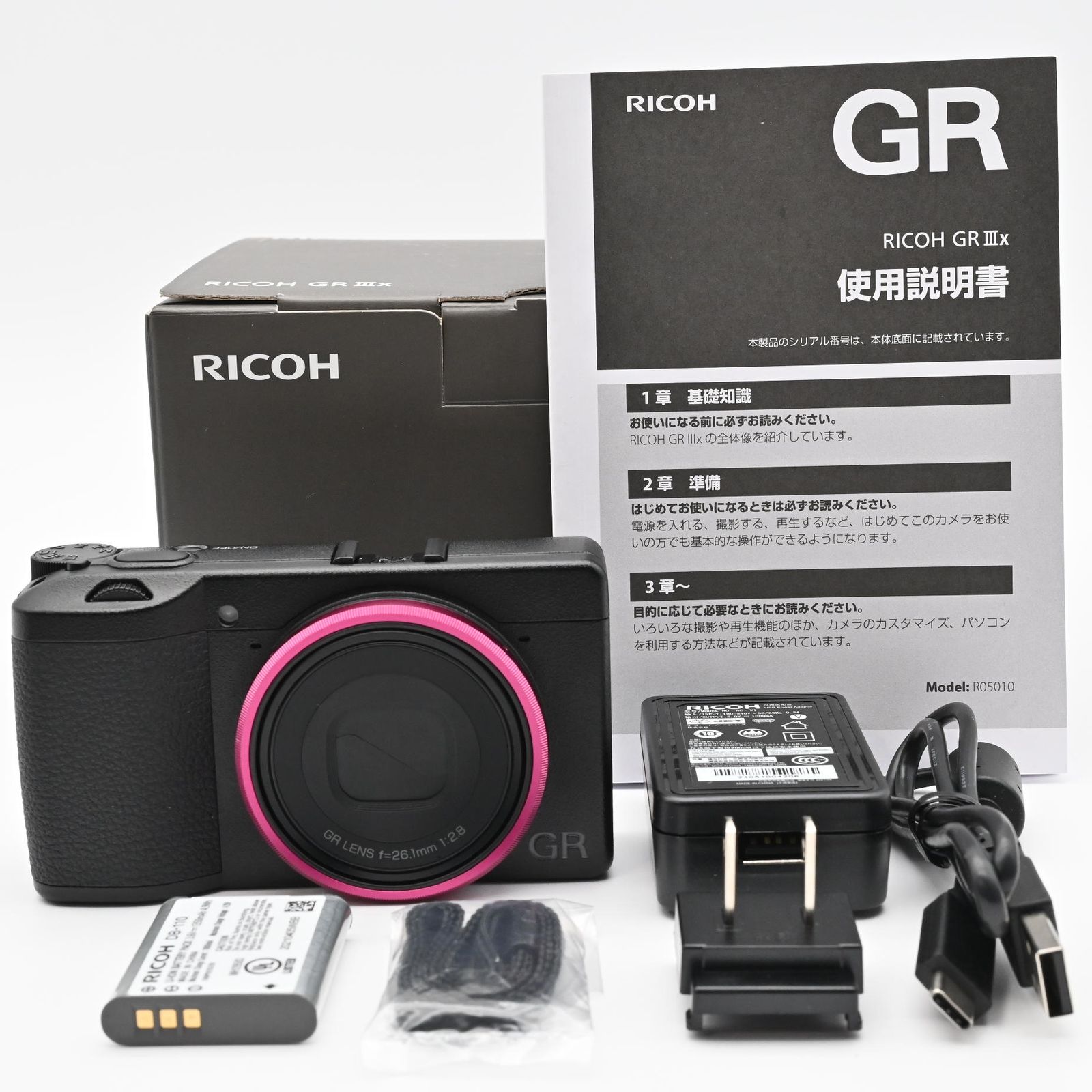 RICOH GR Ⅲx ショット数 2189回 美品 - メルカリ