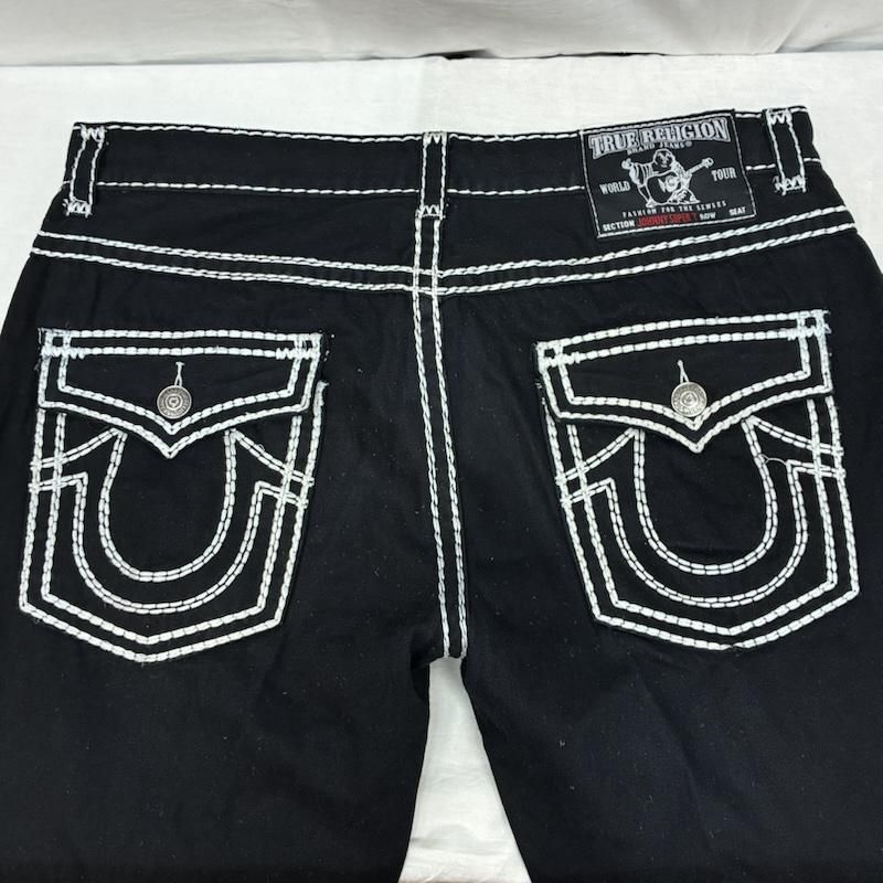 トゥルーレリジョン JOHNNY SUPER T 24-803MYBT USA製 5P デニムパンツ