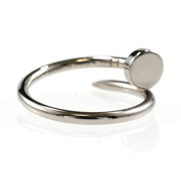 Cartier ジュストアンクル スモールモデル リング SM K18WG ホワイト
