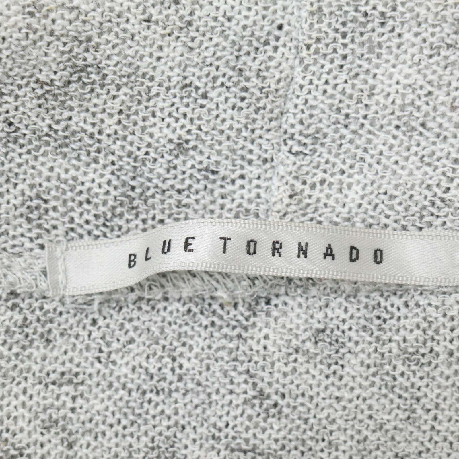 BLUE TORNADO トルネードマート 春夏☆ 麻 リネン混 メランジ ニット 