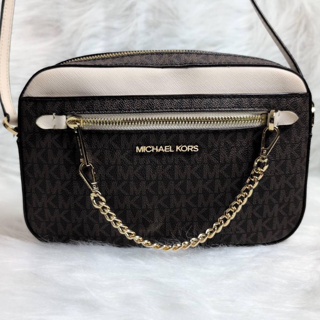 レディース 【極美品】マイケルコース ショルダーバッグ レザー 