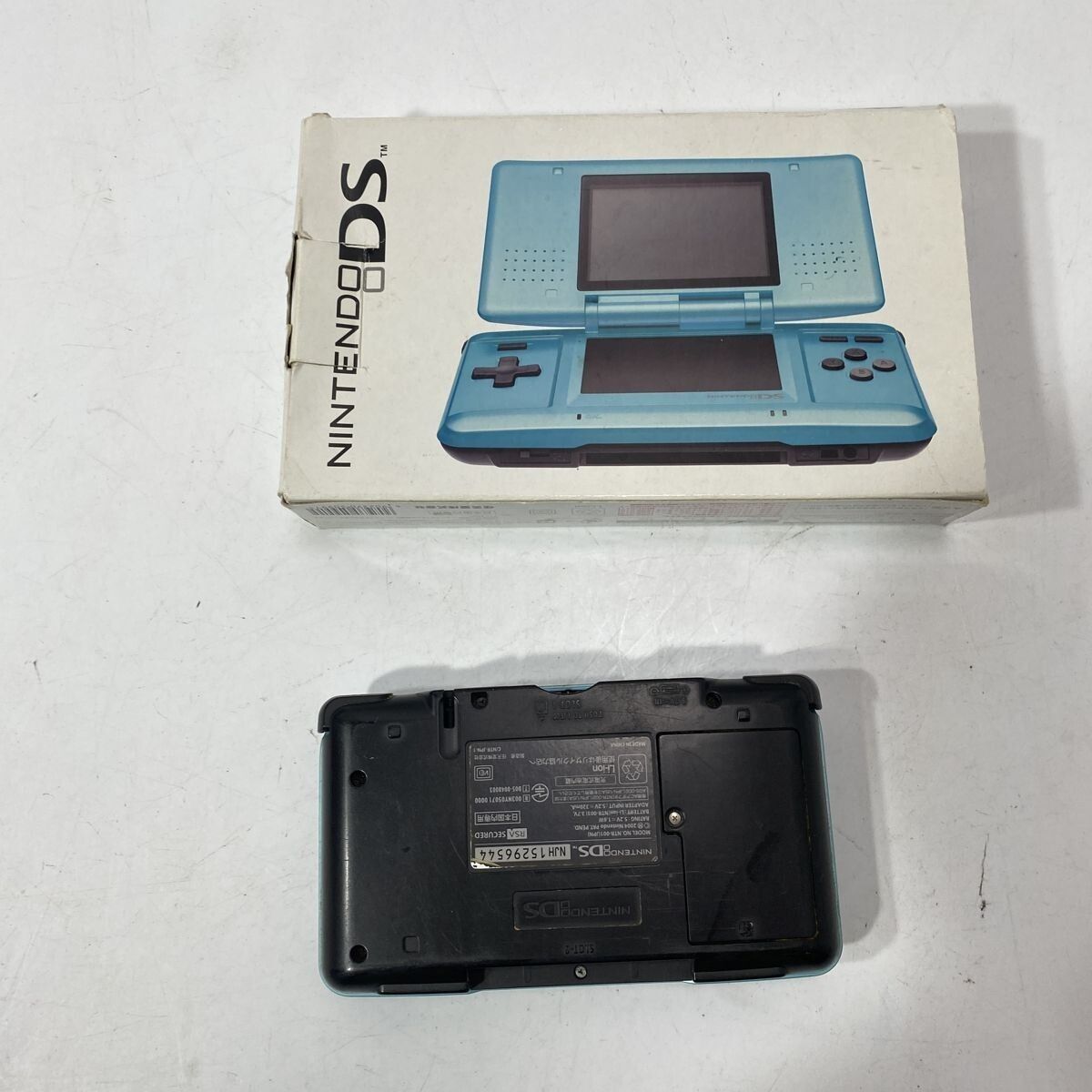 動作確認済み Nintendo DS 初代 本体 NTR-001 ターコイズブルー 任天堂 