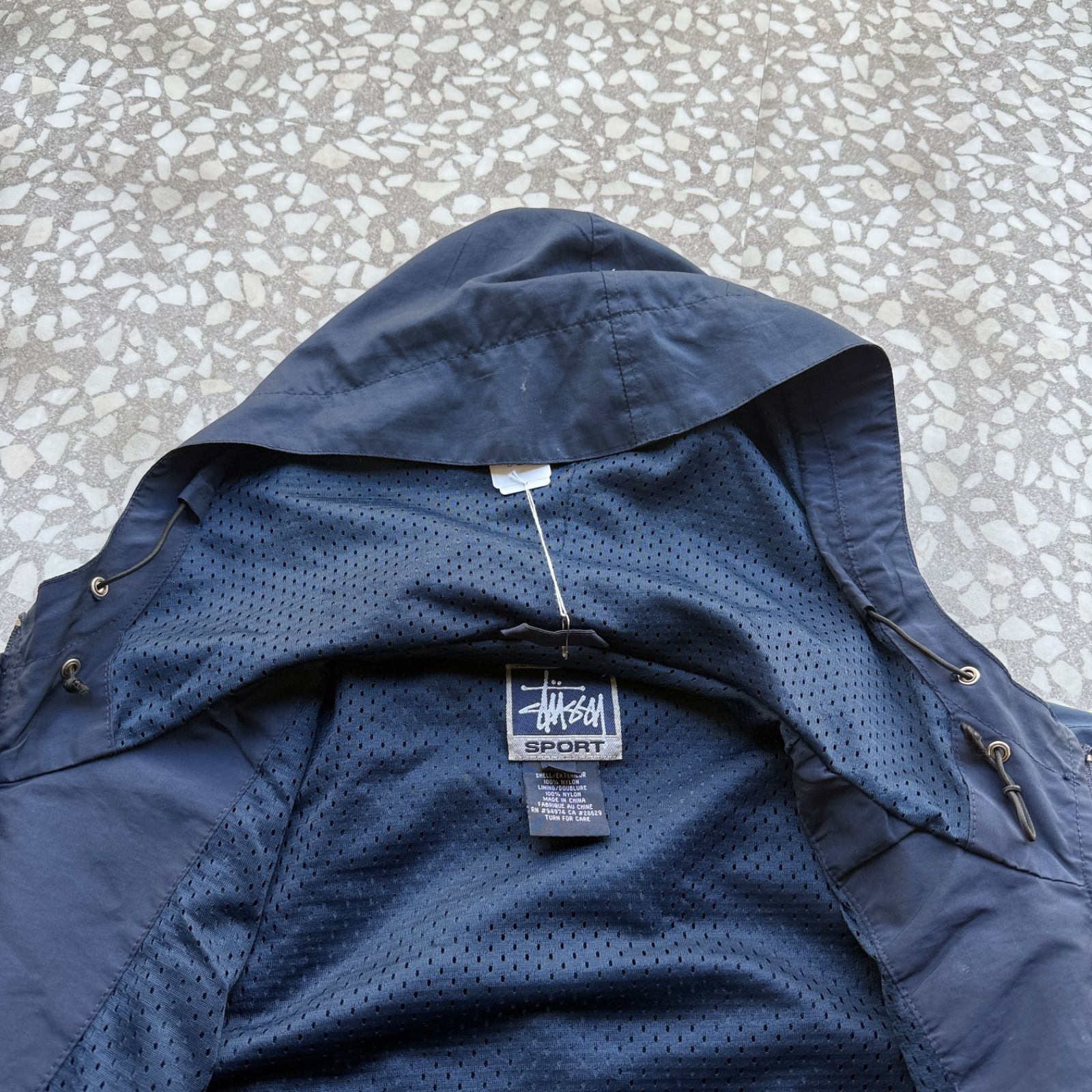 STUSSY / SPORT nylon jacket オールドステューシー ナイロン