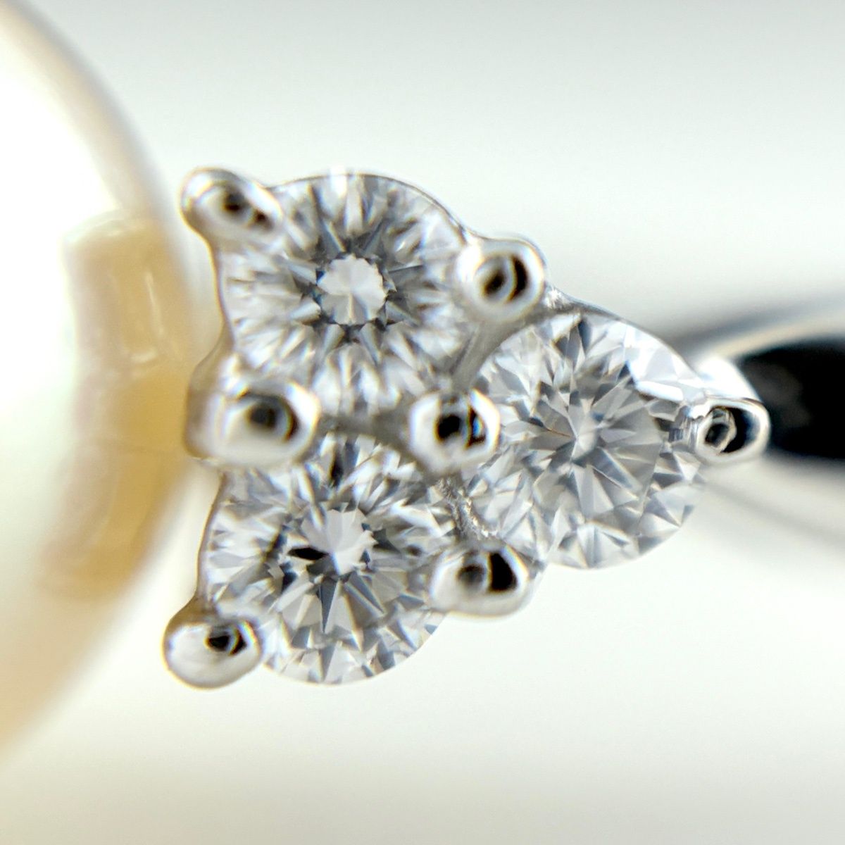 腕時計、アクセサリー ミキモト MIKIMOTO ダイヤモンド デザインリング 