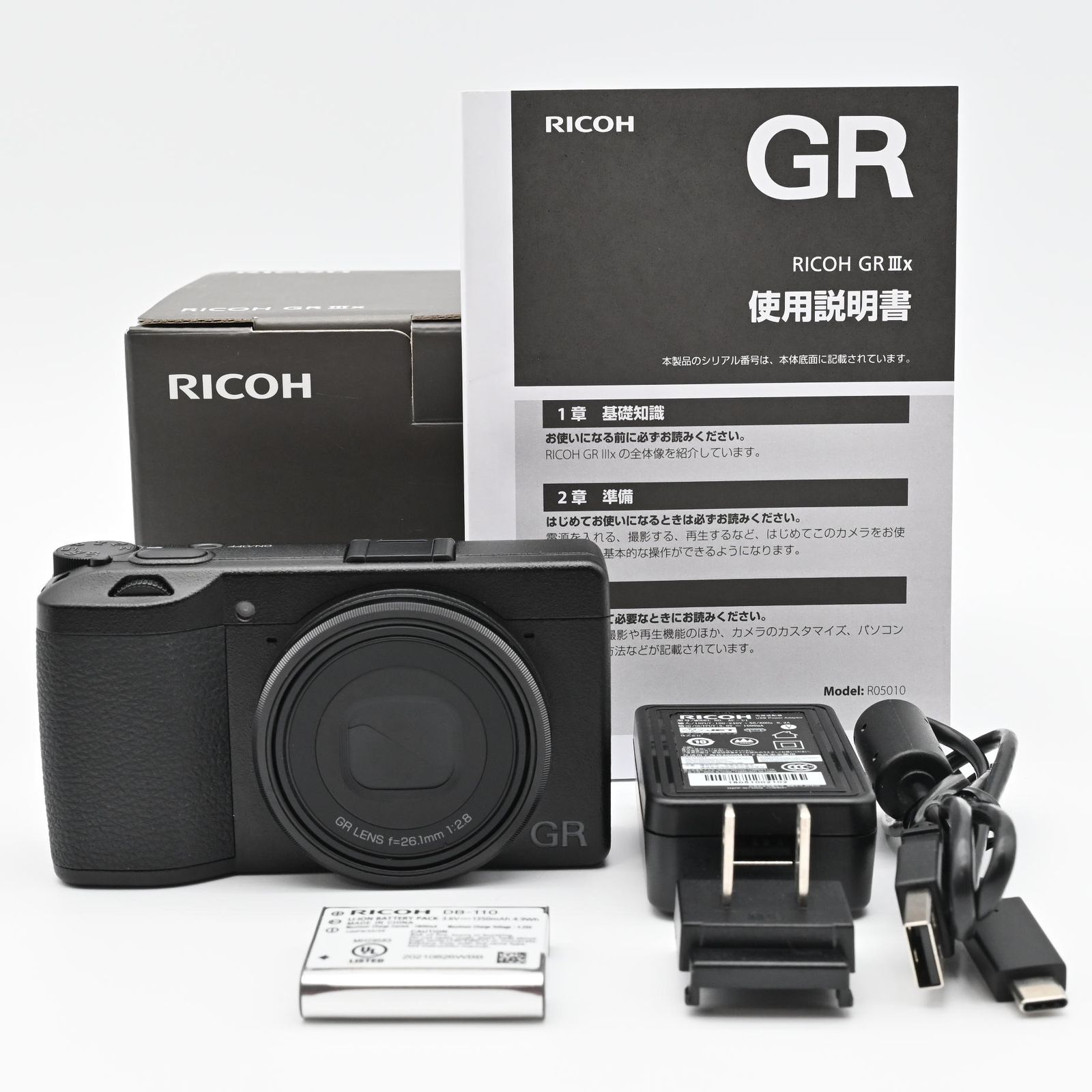 RICOH GR IIIx ショット数 2484回 美品 - メルカリ