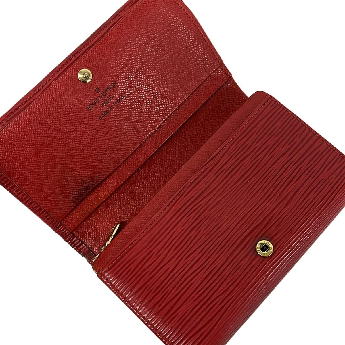 LOUIS VUITTON(ルイヴィトン) 2つ折り財布 エピ ポルトモネ 