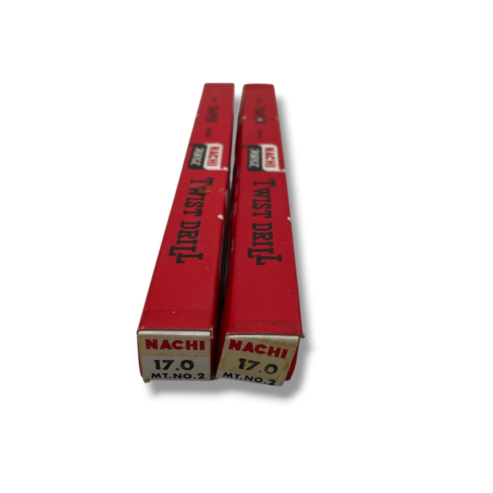 【新品未使用】NACHI テーパーシャンクドリル 17.0mm MT2 2本セット