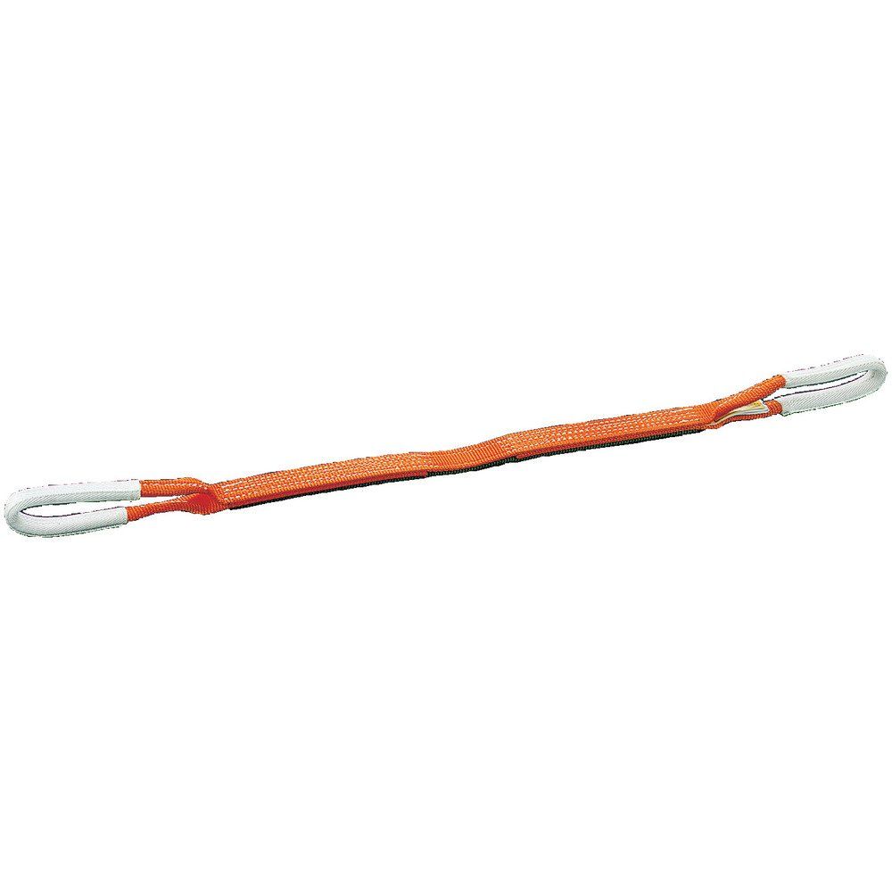 新品 トラスコ中山(TRUSCO) ベルトスリング JIS3等級 両端アイ形 オレンジ 35mm×4.0m G35-40