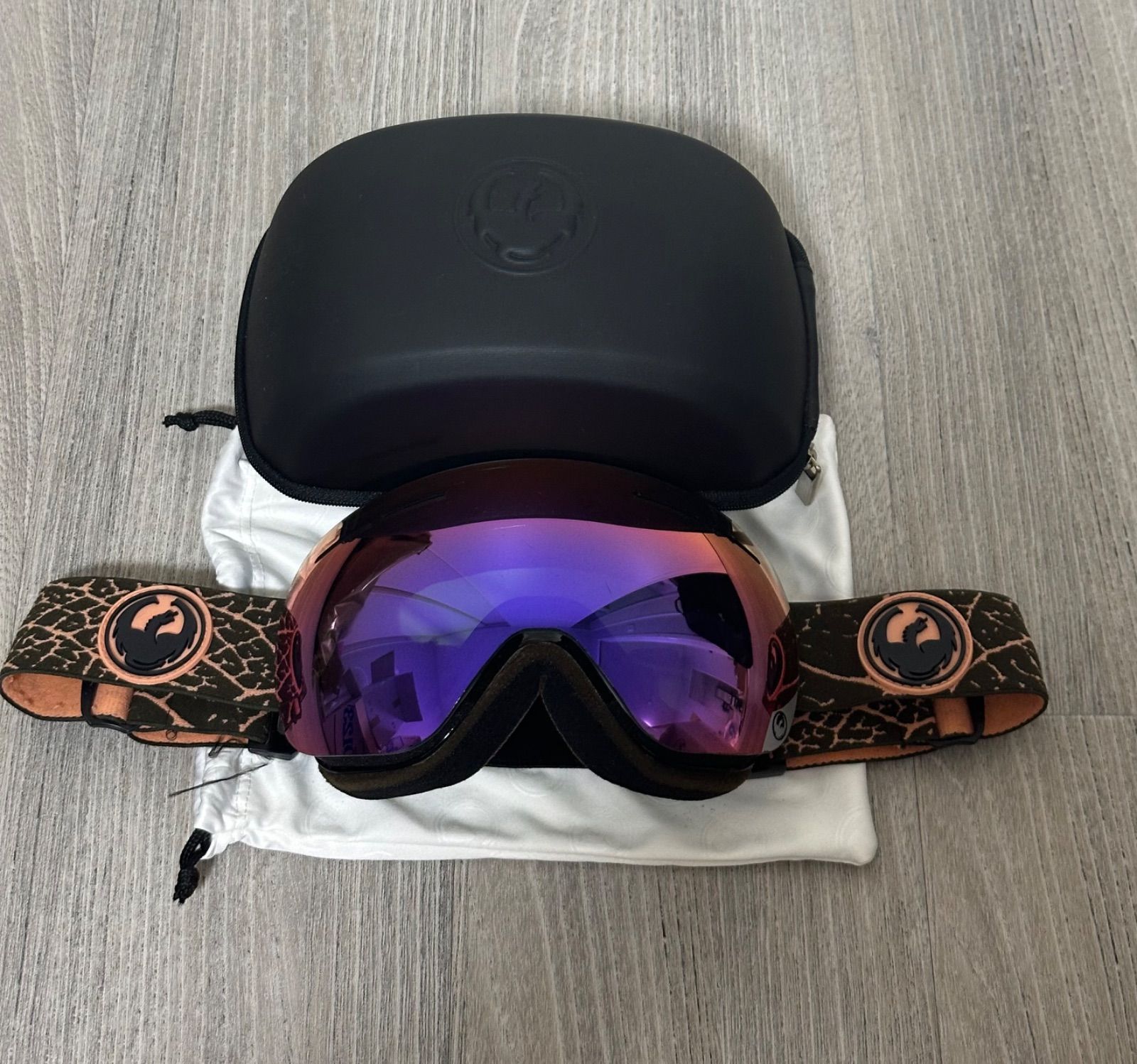 DRAGON ゴーグル 限定カラー ケース付き DRAGON ゴーグル 限定カラー