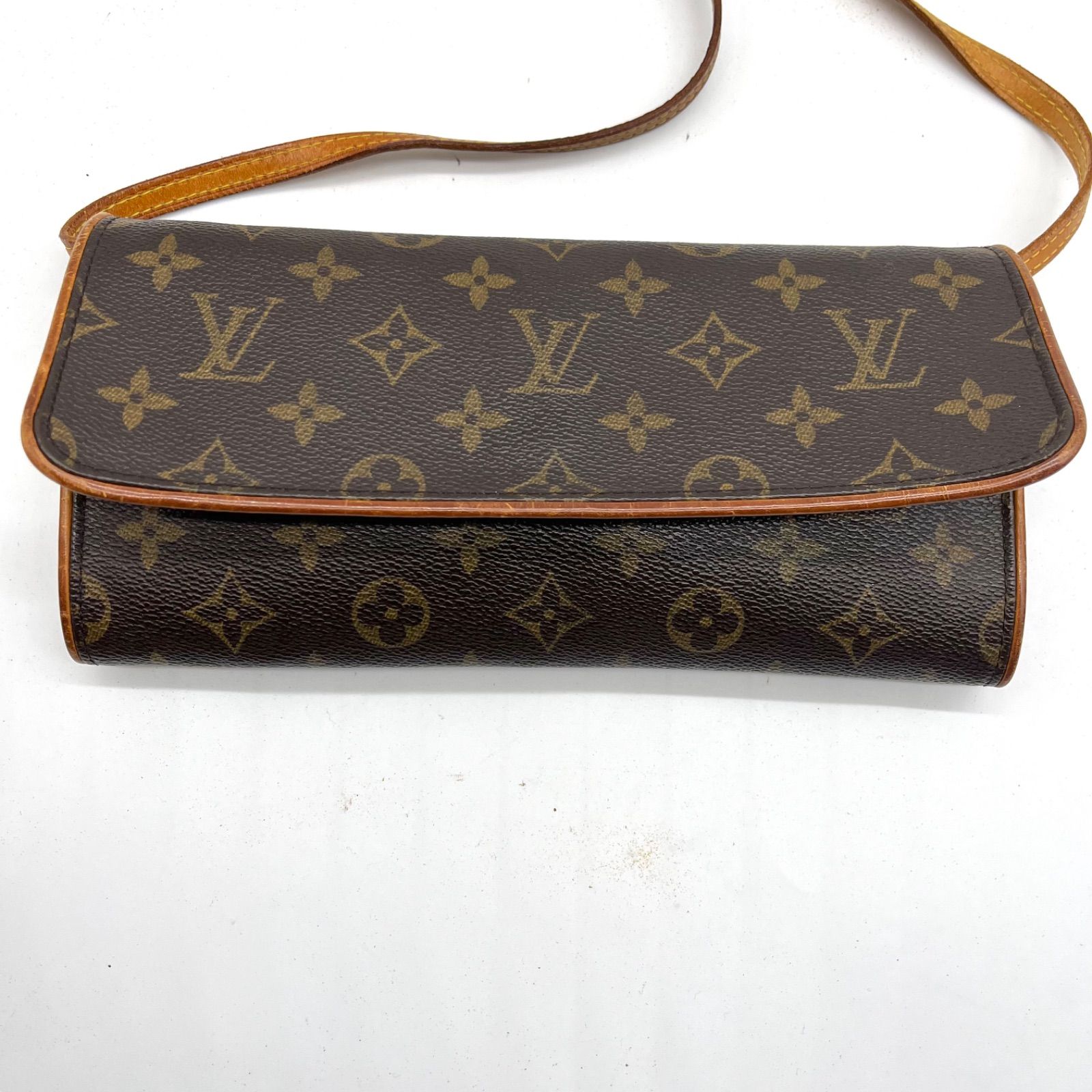 良品◎LOUIS VUITTON ルイヴィトン ポシェットツイン GM モノグラム