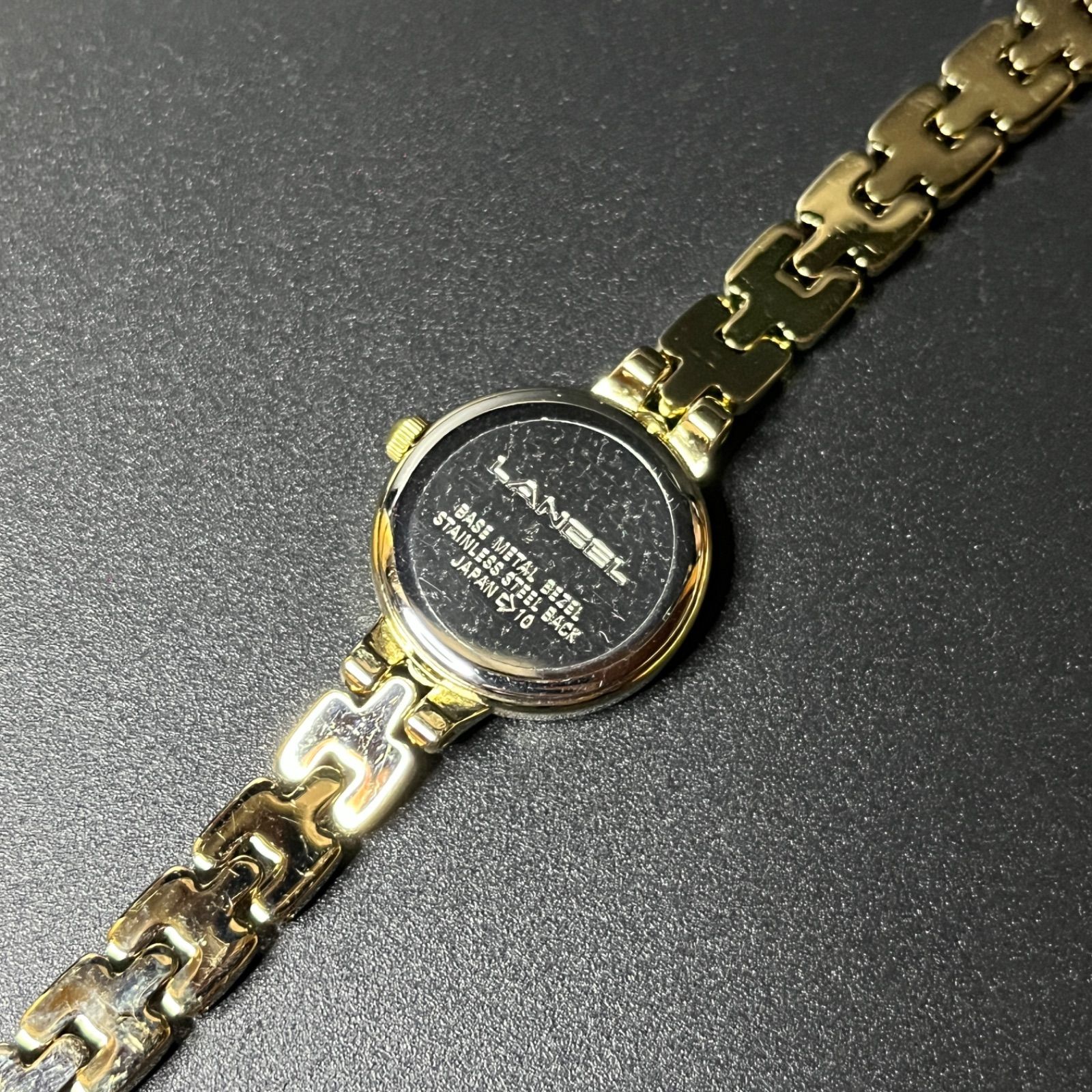 稼働品】LANCEL PARIS ランセル レディース 腕時計 ゴールド クォーツ 