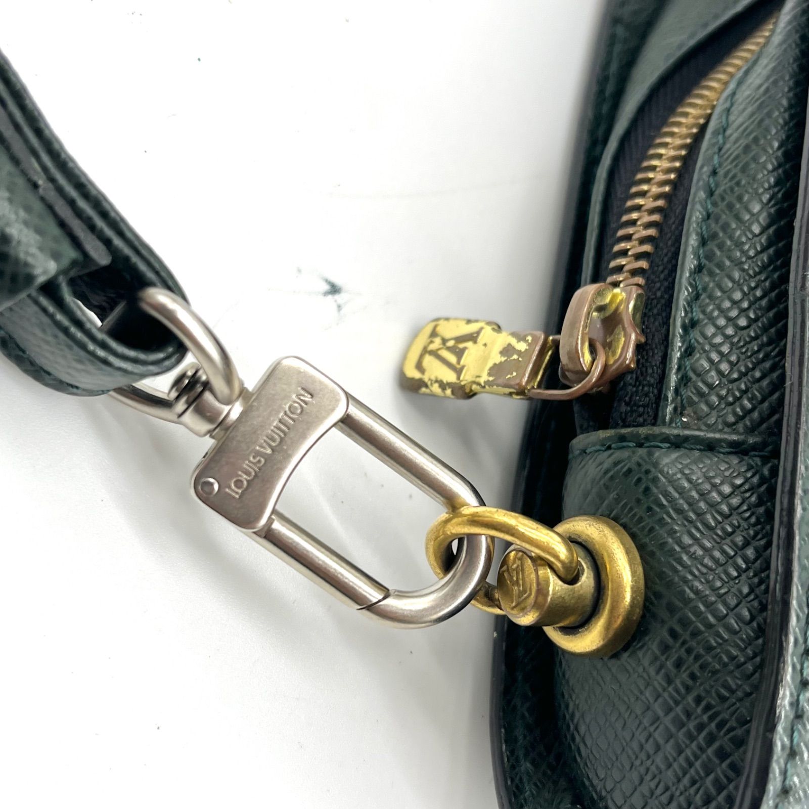 良品◎LOUIS VUITTON ルイヴィトン タイガ バイカル クラッチバッグ 