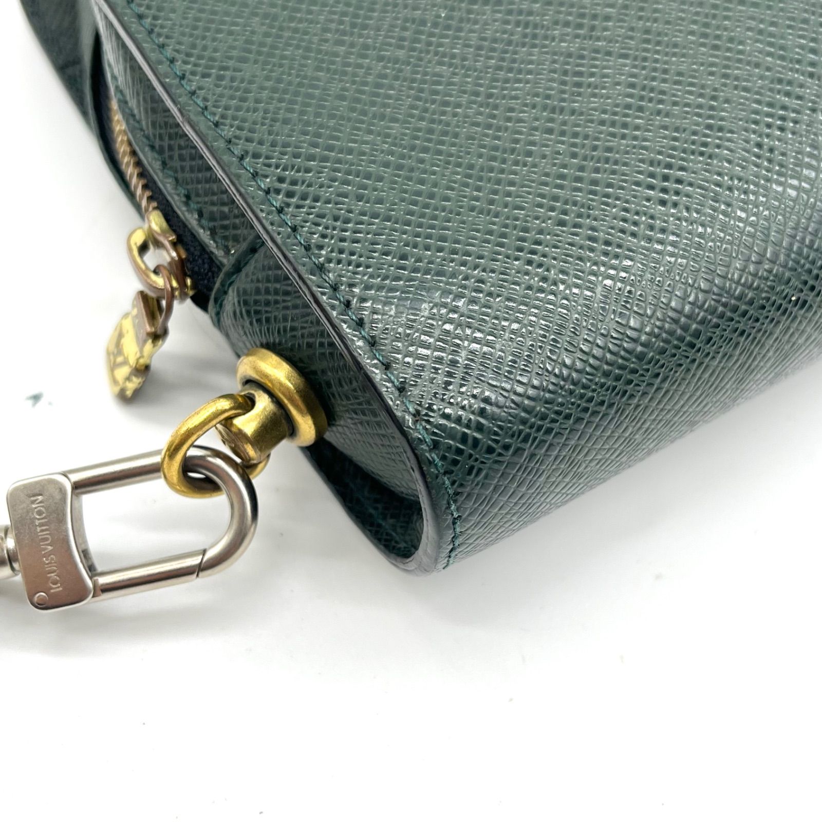 良品◎LOUIS VUITTON ルイヴィトン タイガ バイカル クラッチバッグ 