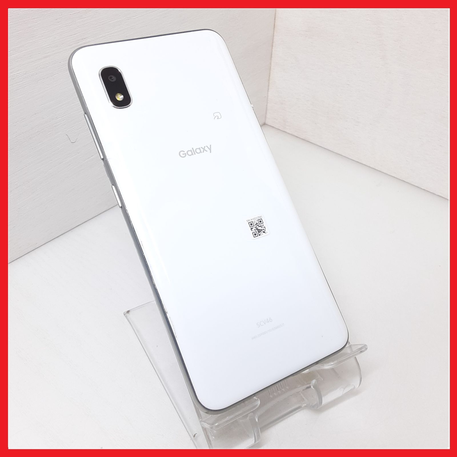 SIMフリー・4Gスマホ】au SCV46 Galaxy A20 - メルカリ