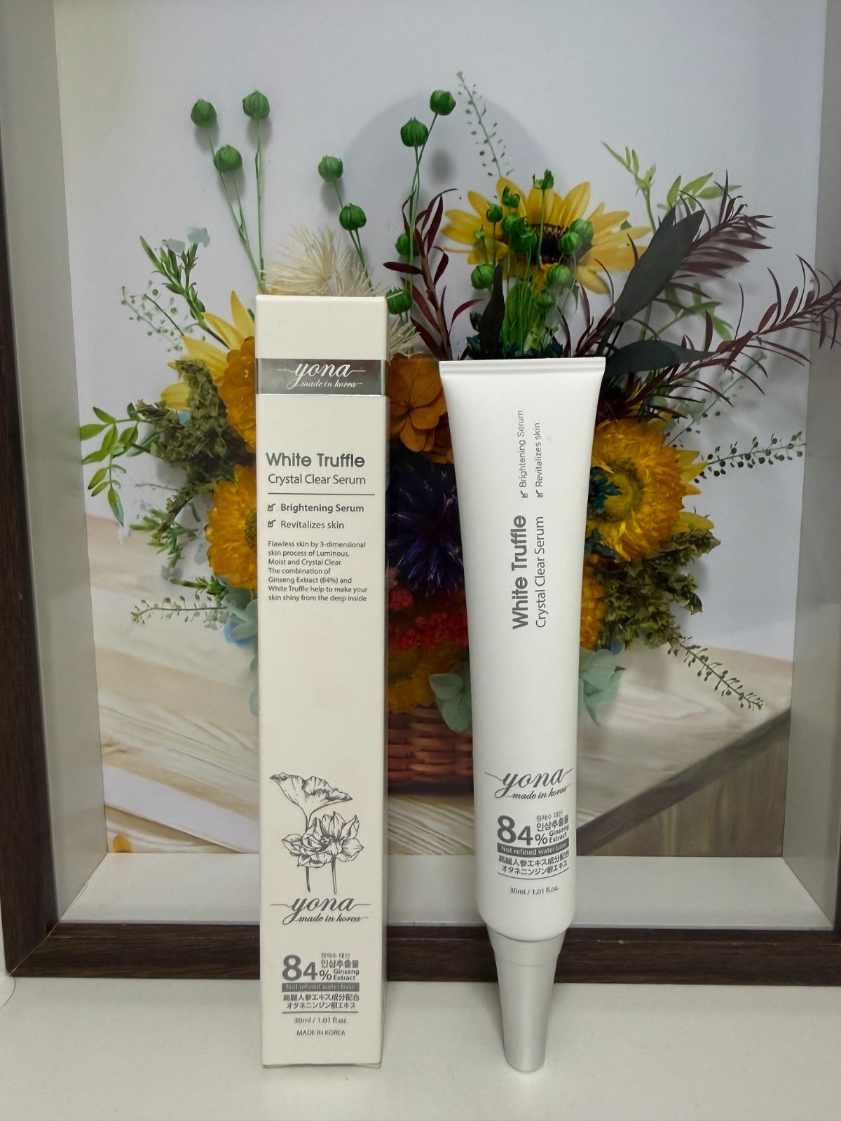 YONA Pearl CC Cream ＆ White Truffle Crystal Clear Serum 2点セット