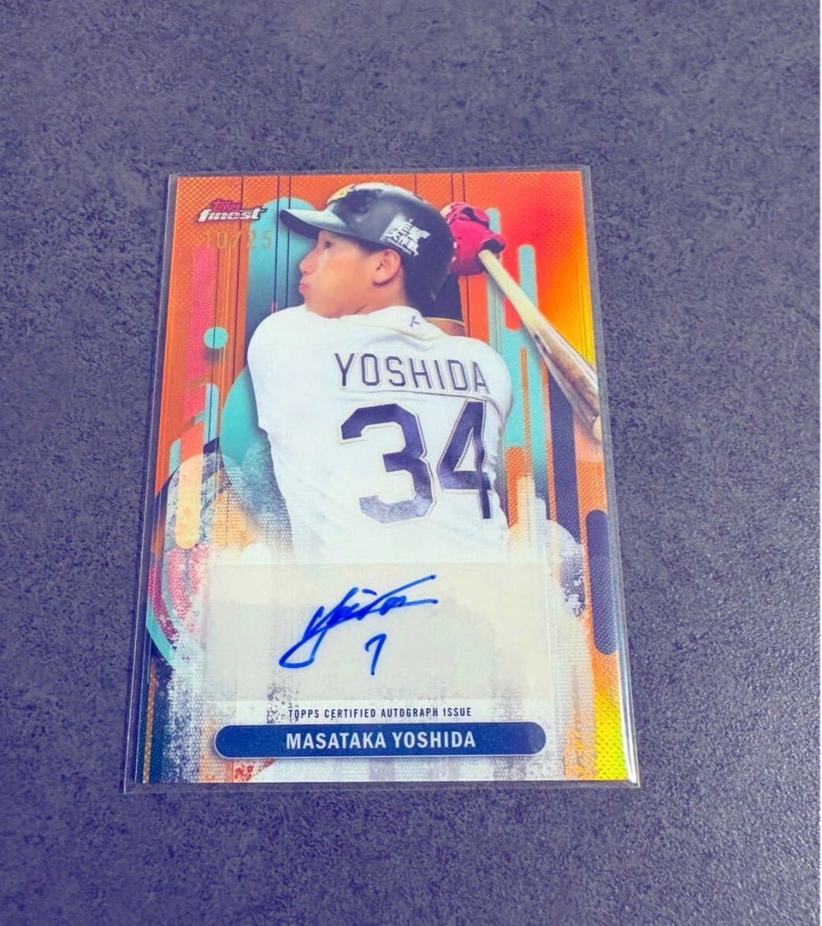 Topps 206 レッドソックス 吉田正尚 直筆サインカード 限定 吉田正尚) 07/25 2024 Topps Tier One Masataka Yoshida Green Foil