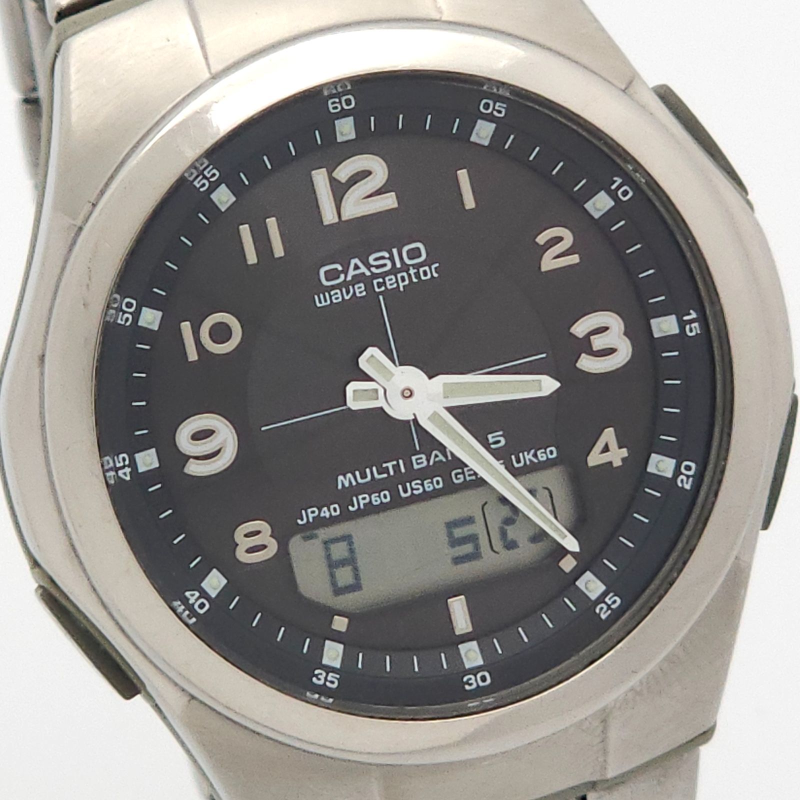 Casio Wave Ceptor 動作品 動作品 CASIO カシオ 腕時計 ウェーブ 