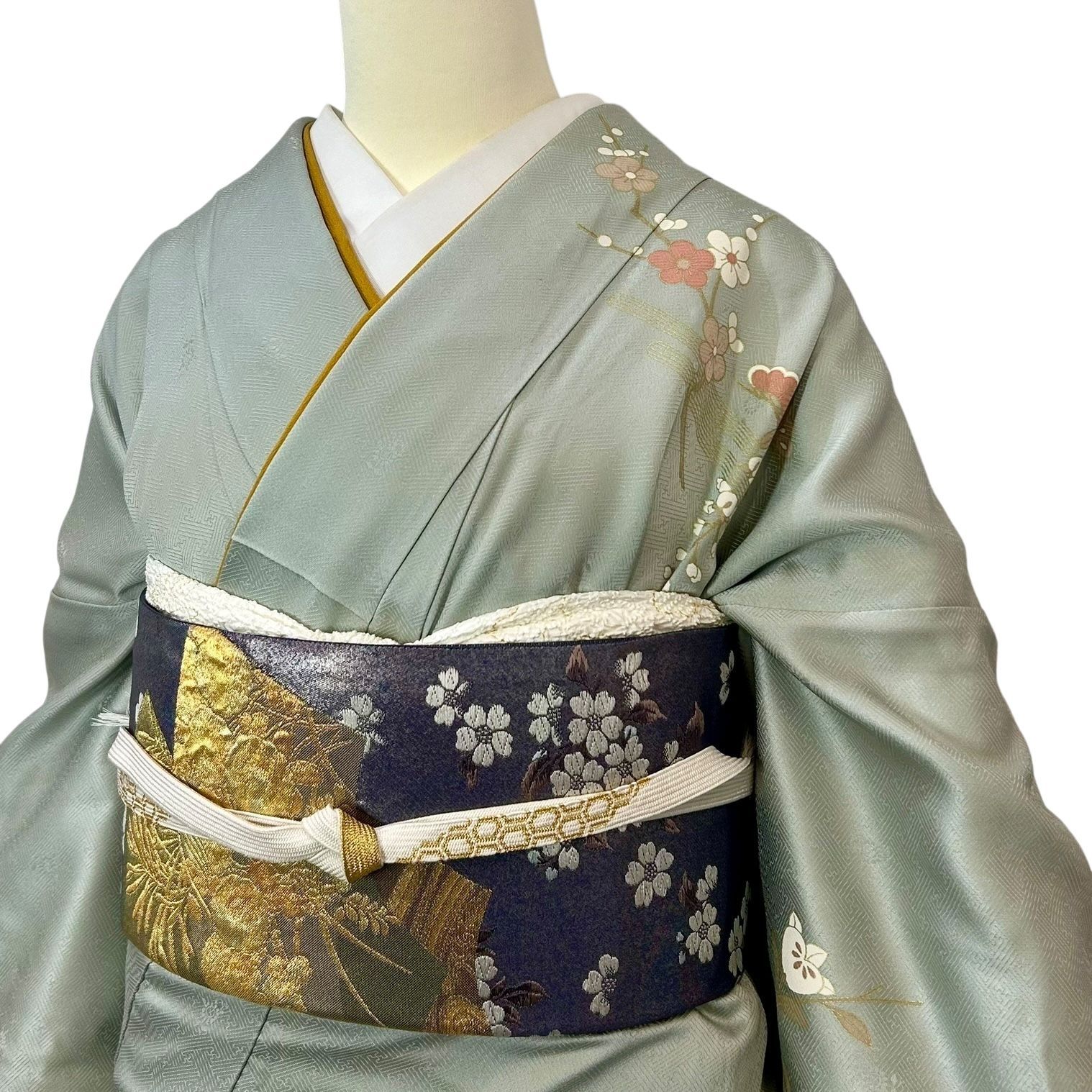 訪問着フルセット 着物 正絹 裄69cm - メルカリ