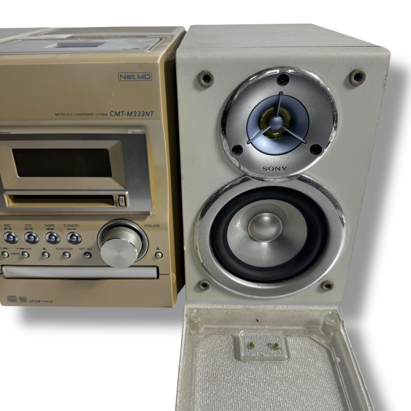 動作確認済み】SONY システムコンポ CMT-M333NT 通電OK - メルカリ