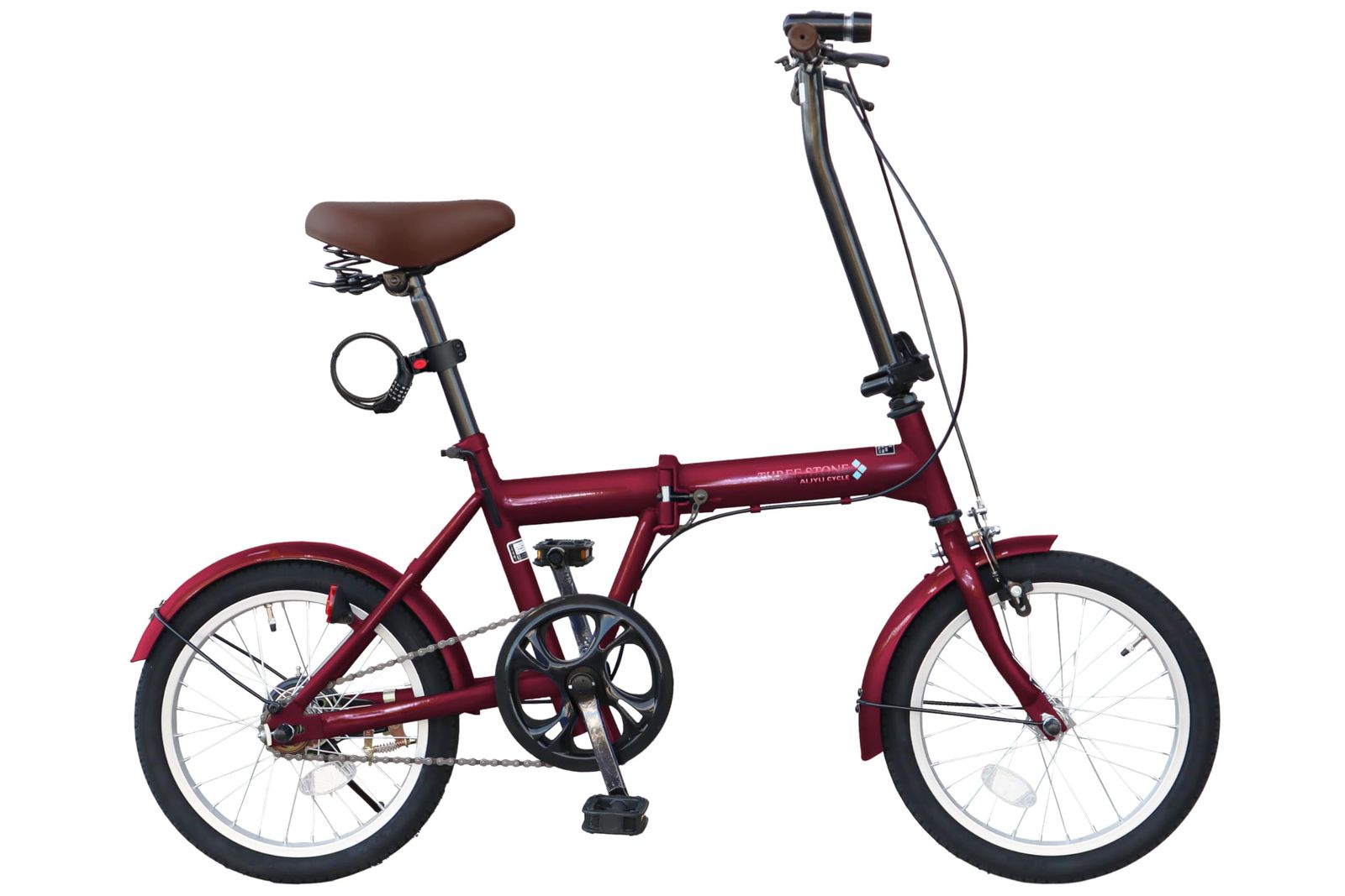 折りたたみ自転車 16 インチ 軽量 ミニベロ 折りたたみハンドル 