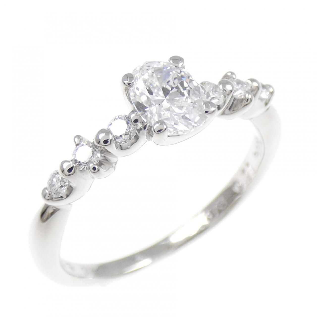 PT900 ダイヤモンド リング 0.373CT E SI1 オーバルカット - メルカリ