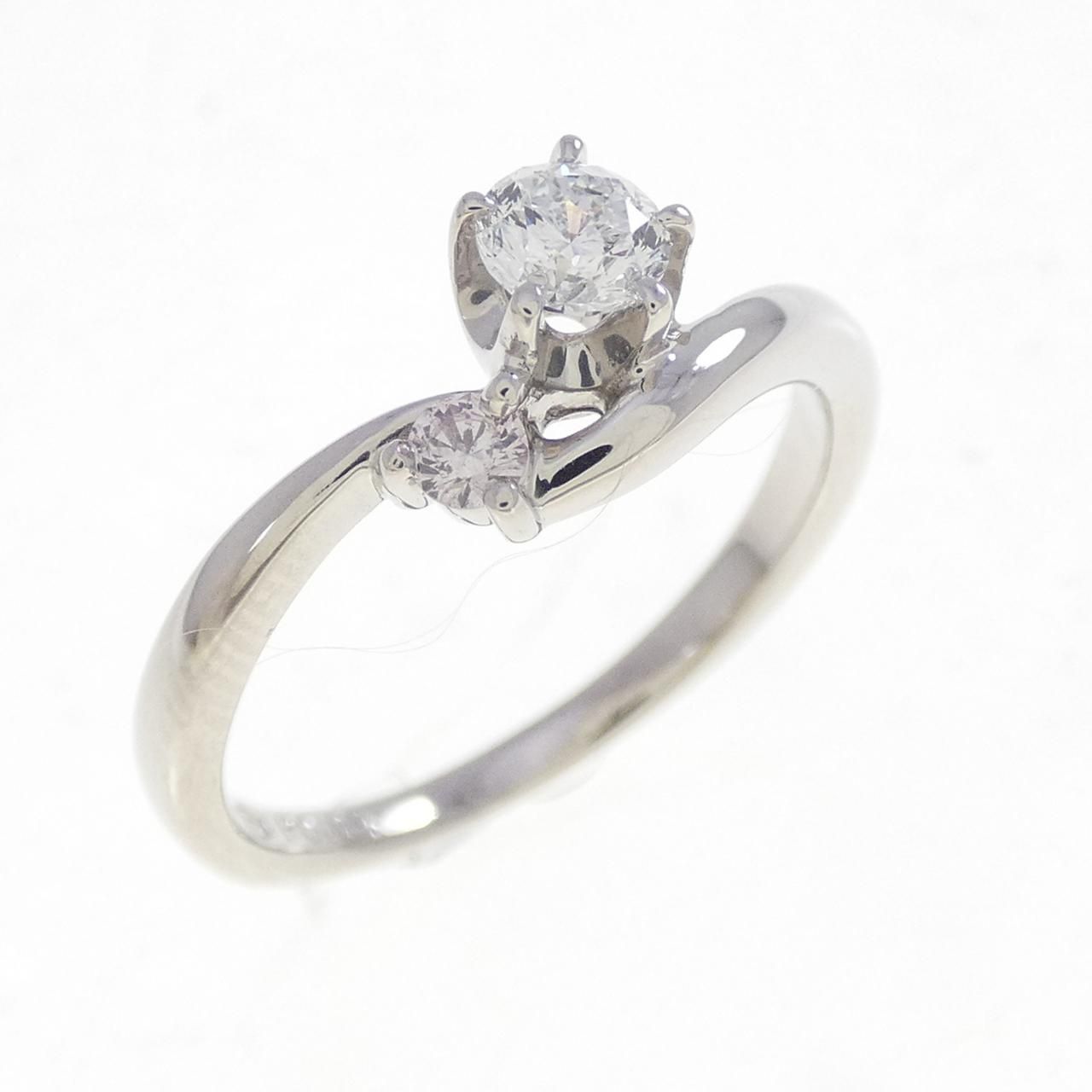 PT1000 ダイヤモンド リング 0.205CT E VS1 ファンシーカット - メルカリ