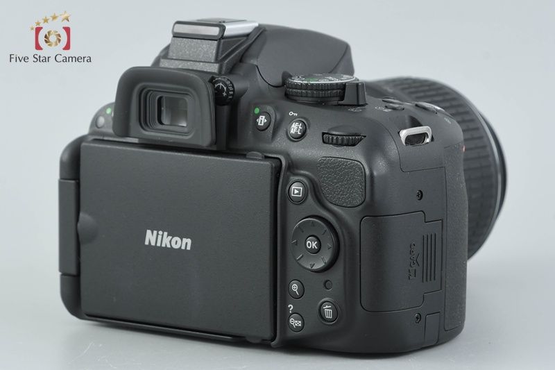 中古】Nikon ニコン D5200 ブラック デジタル一眼レフカメラ