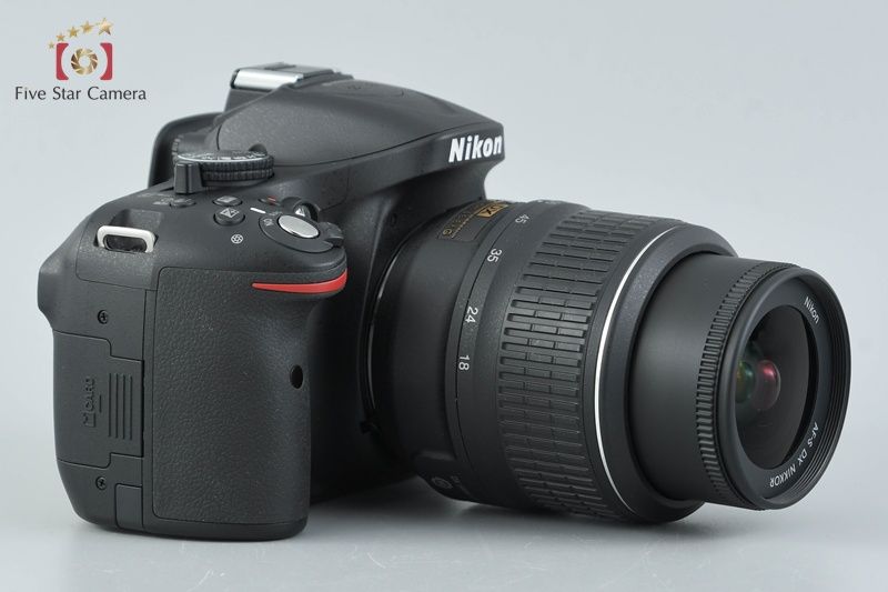 中古】Nikon ニコン D5200 18-55 VR レンズキット ブラック シャッター 