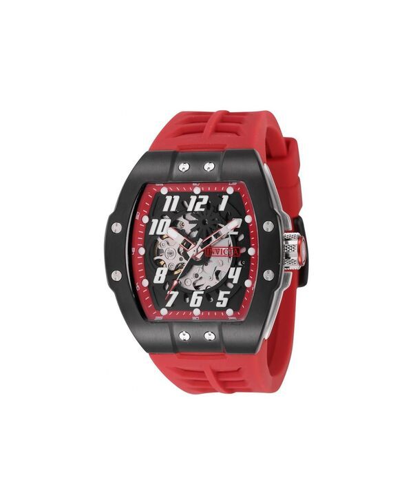 【送料無料】 インビクタ メンズ 腕時計 アクセサリー Mens 44891 S1 Rally Automatic NH70 Red Black Dial Watch Red