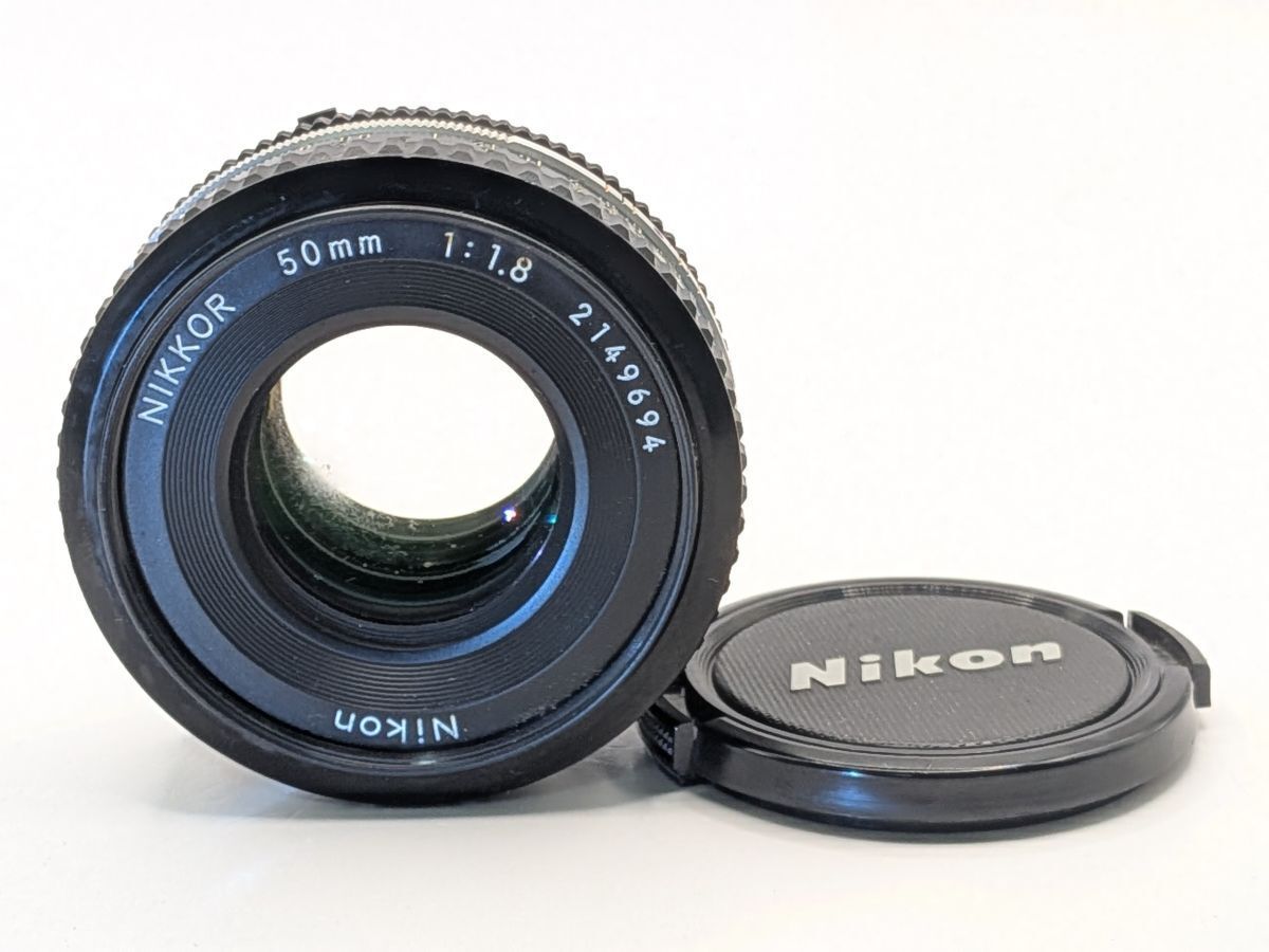 ☆外観良好 / 現状品☆ ニコン Nikon Ai-S NIKKOR 50mm F1.8 MF 