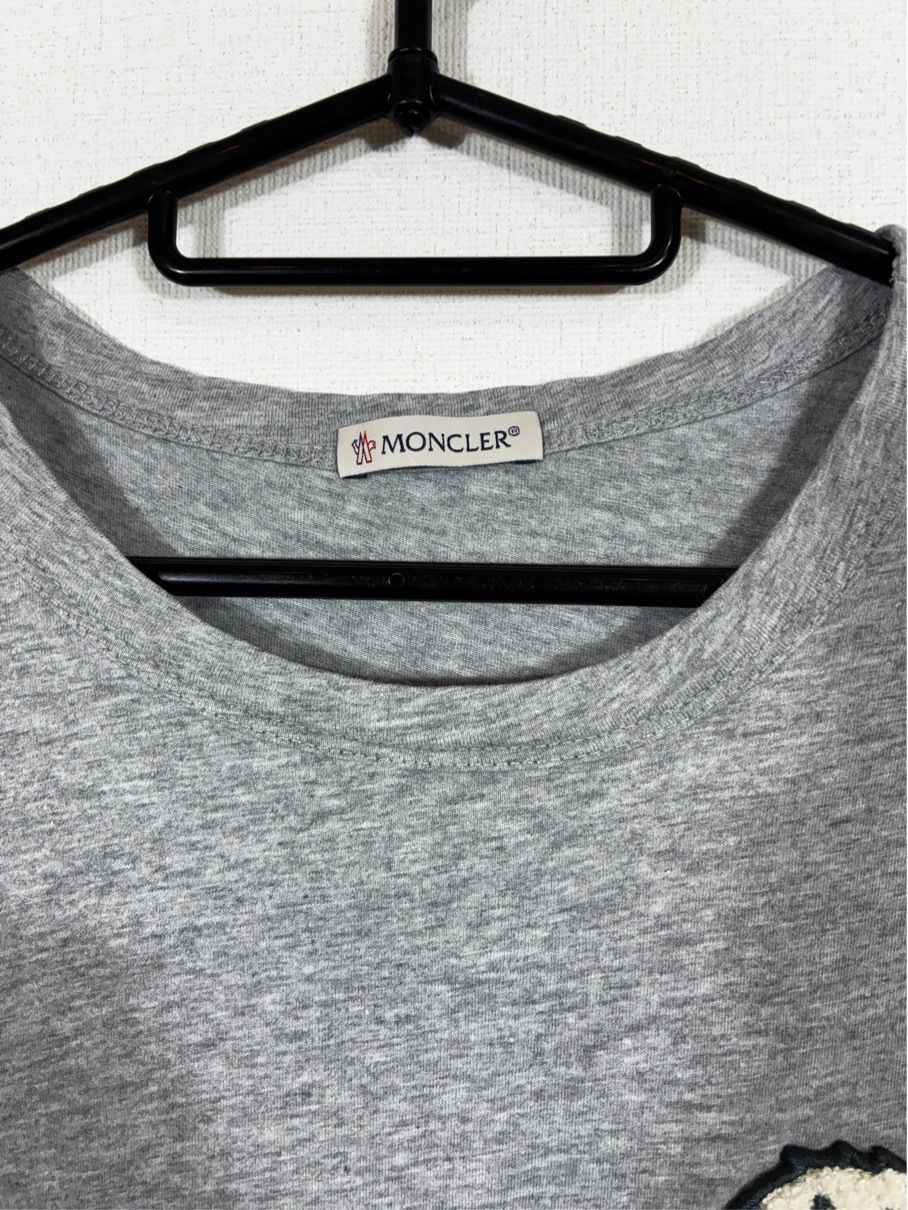 MONCLER モンクレール Tシャツ グレー キャラクター XLサイズ - メルカリ