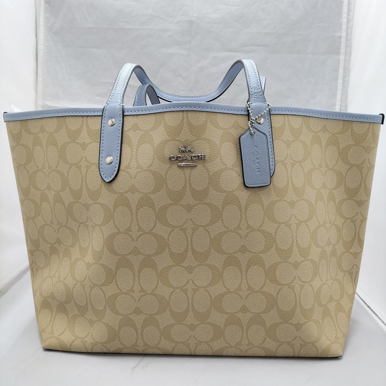 COACH リバーシブルトートバッグ - メルカリ
