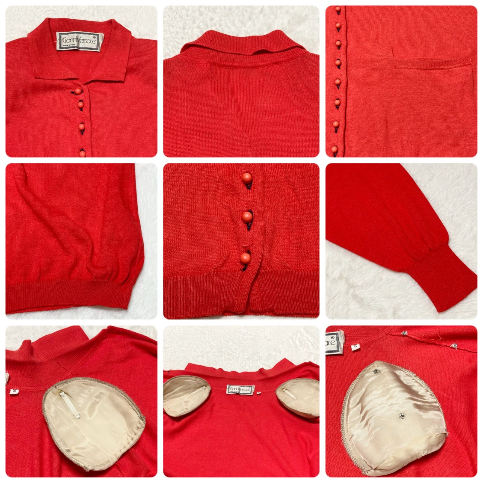 □ヴェルサーチ本人期ヴィンテージ□GIANNI VERSACE ジャンニ 