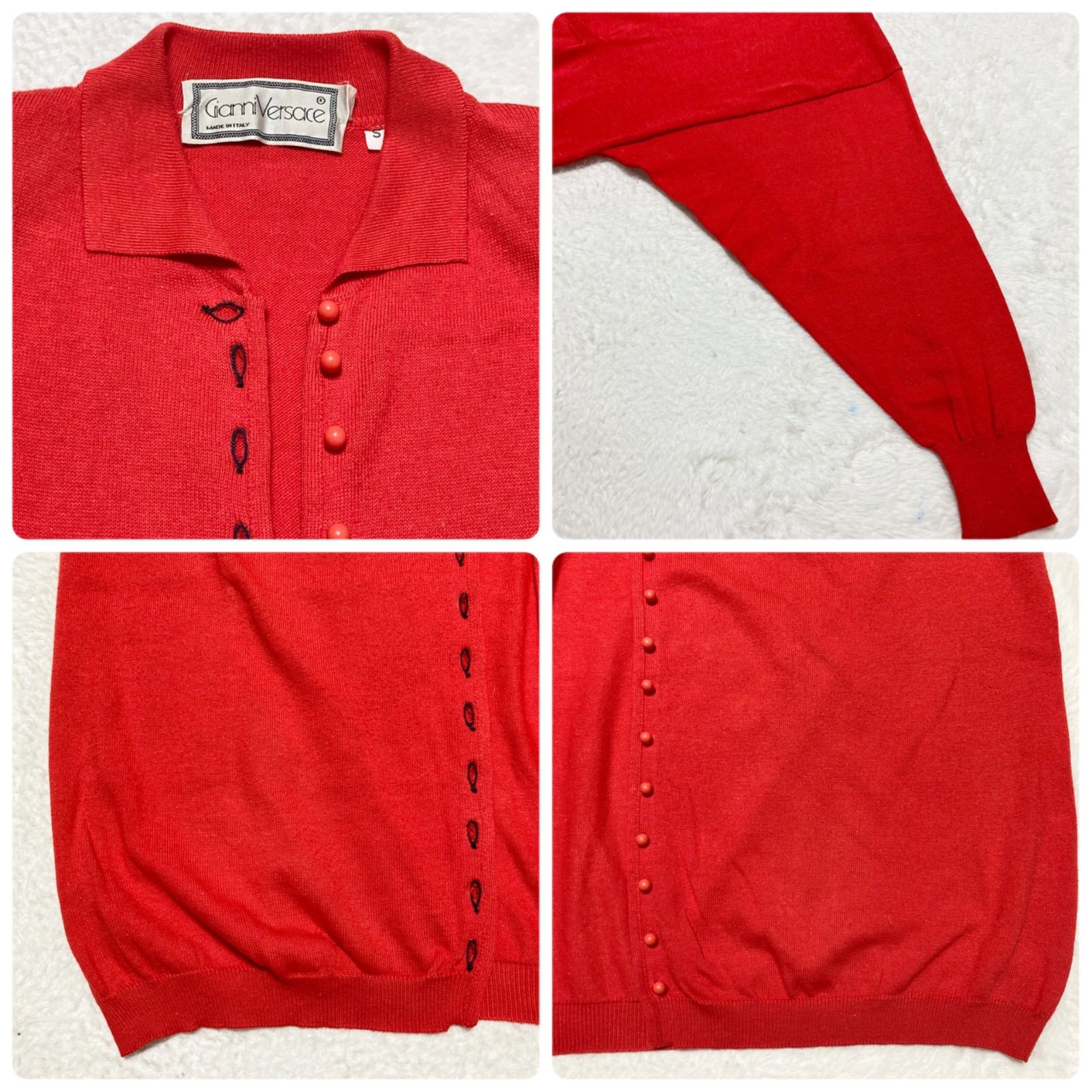 □ヴェルサーチ本人期ヴィンテージ□GIANNI VERSACE ジャンニ 