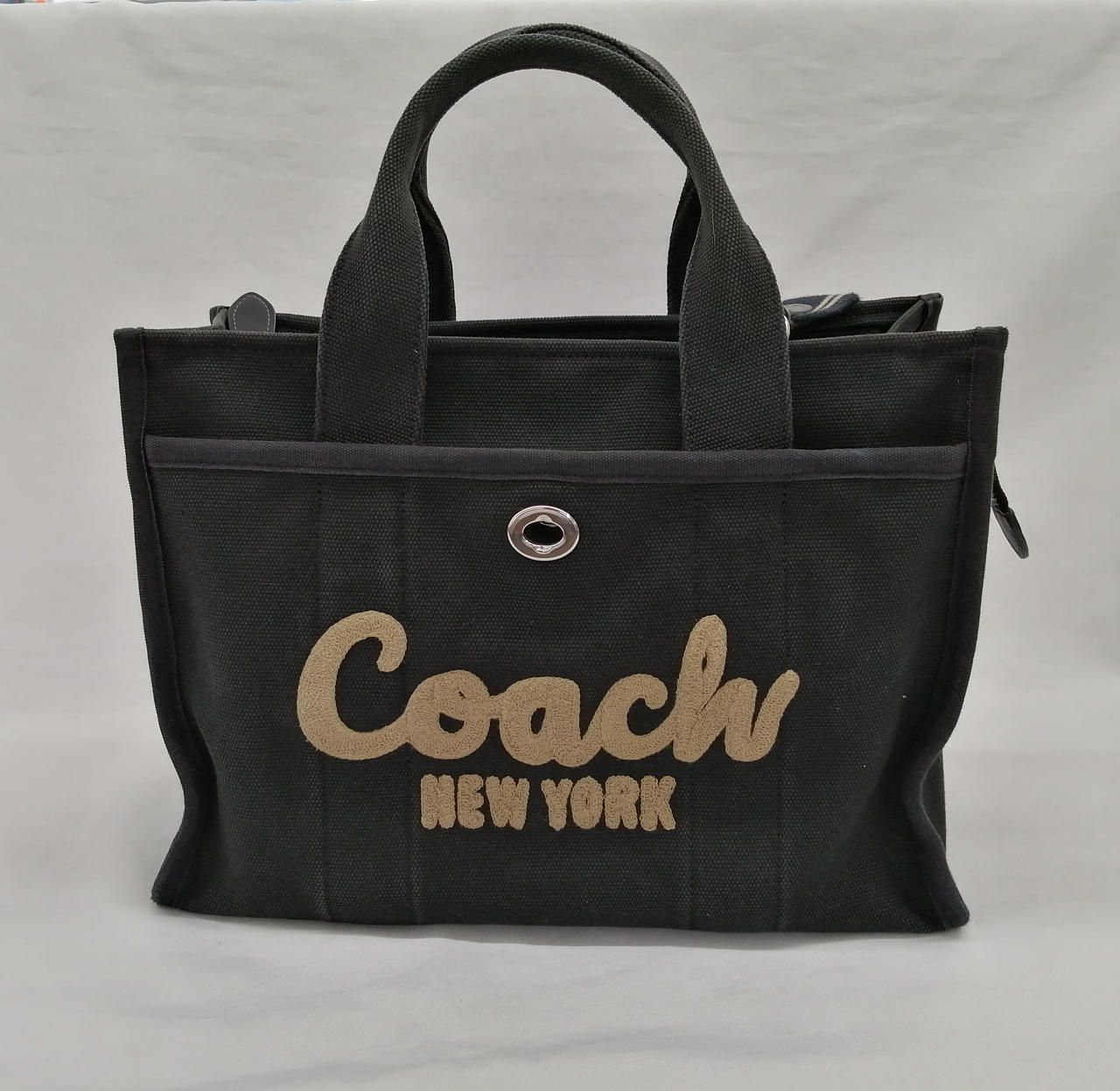 COACH 型番：CP158 ブラック カーゴ トート - メルカリ