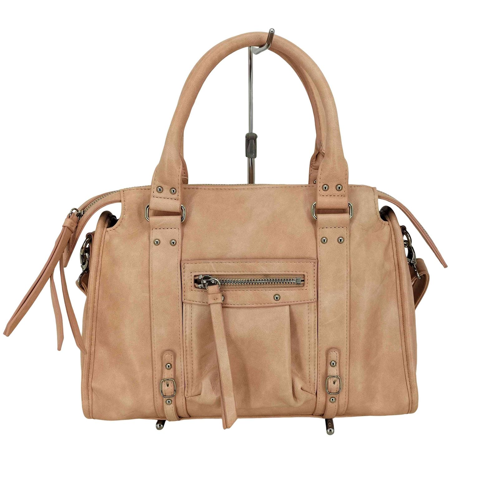 【新品未使用】JEANASIS ブラウン ボストンバッグ レザーボストン jeanasis ボストンバッグ JEANASIS Large Boston Bag